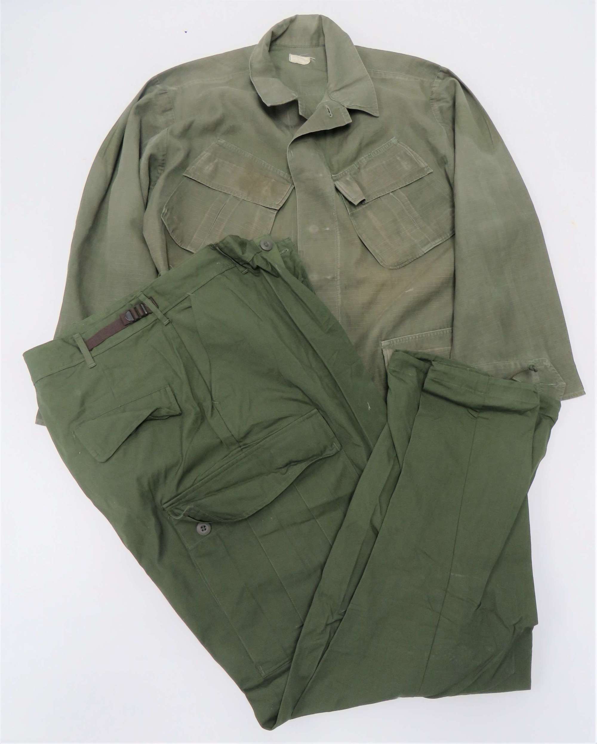 Post War American Tropical Combat Jacket and Trousers