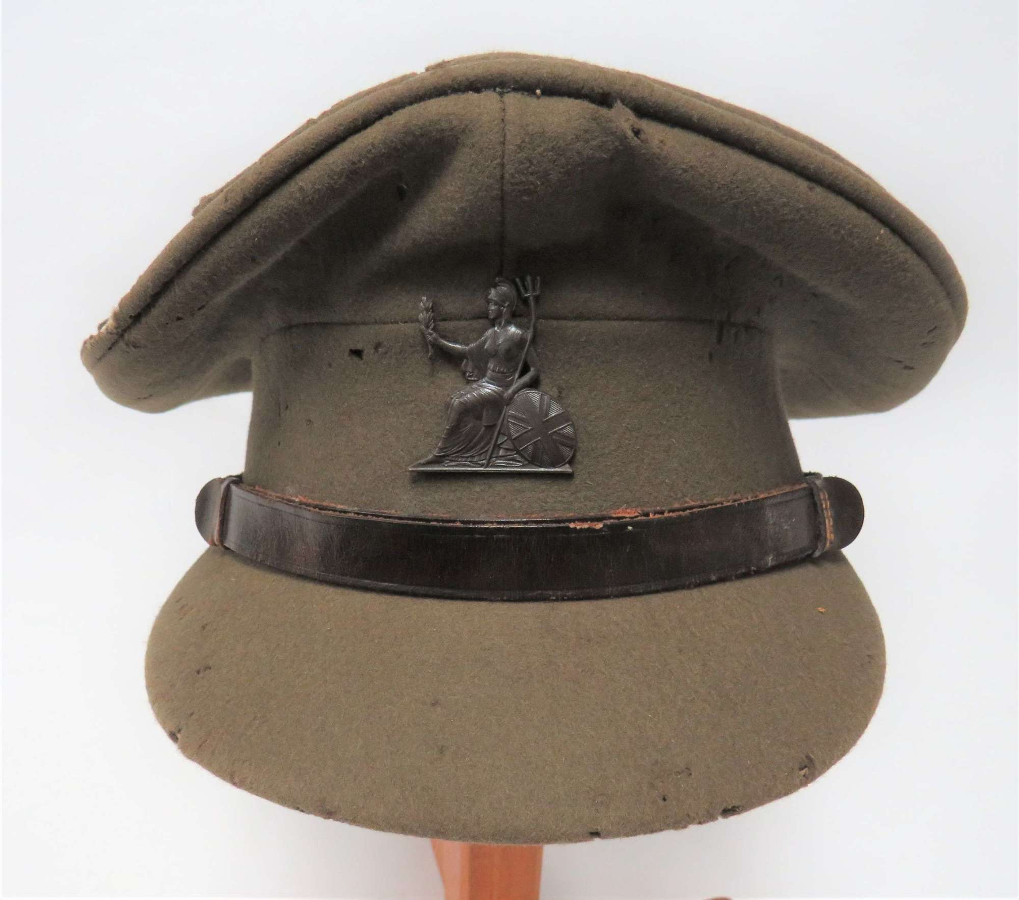 WW2 Norfolk Regiment Officers Service Dress Cap