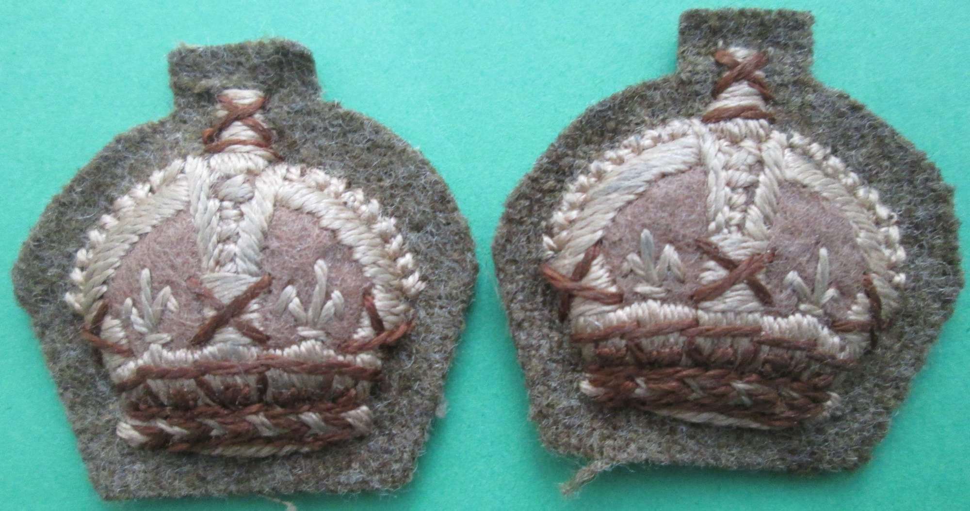 PAIR OF KING'S CROWNS