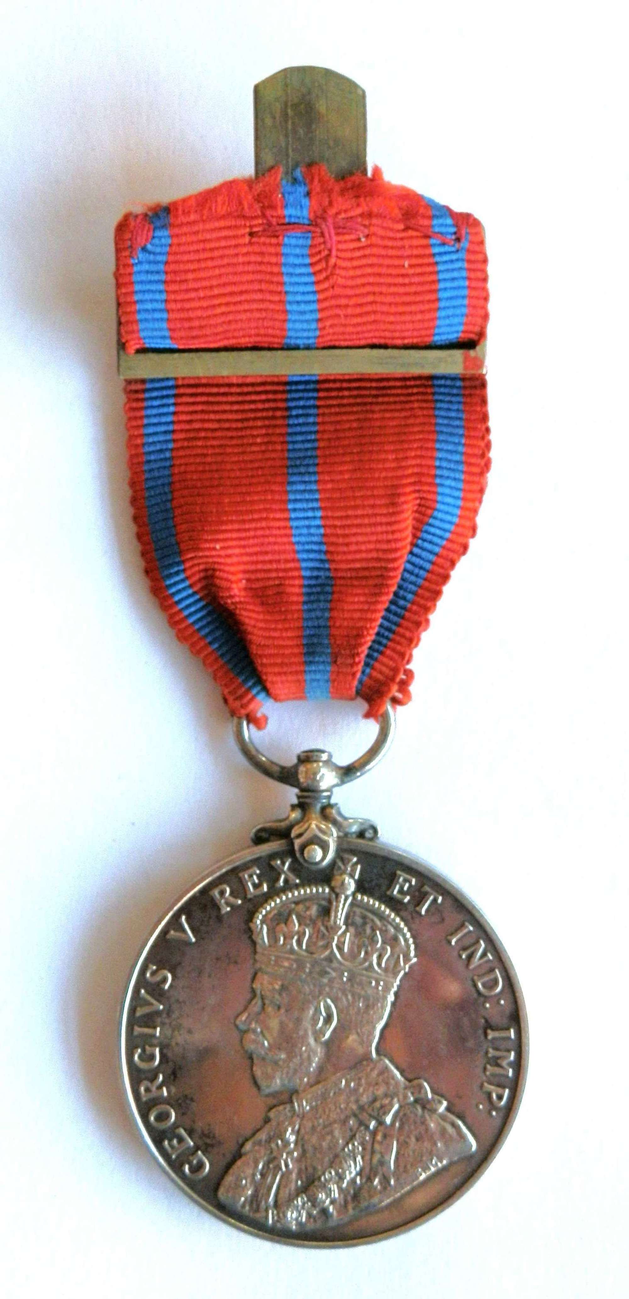 Coronation Medal 1911. PC J. Cox. Met Police.