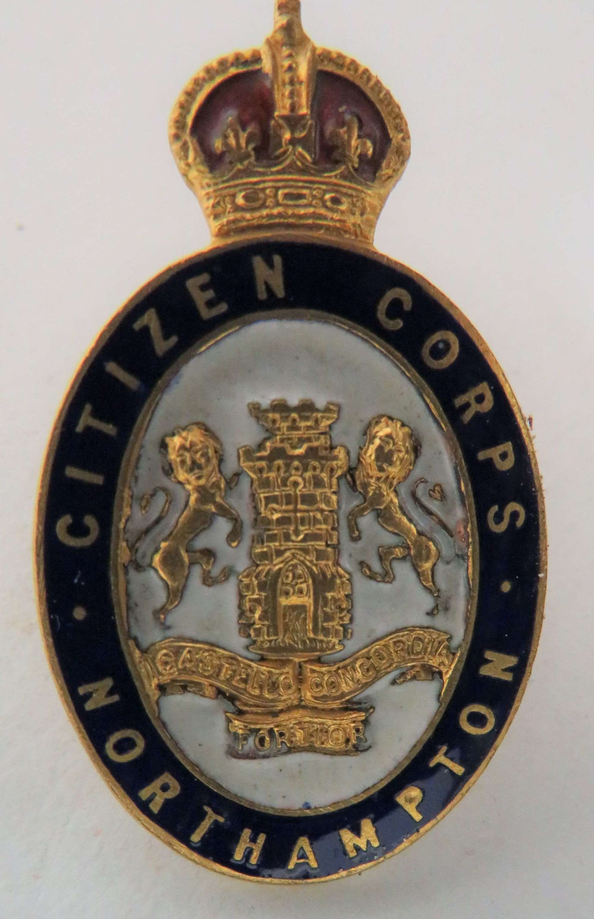 Northampton Citizen Corps Lapel Badge
