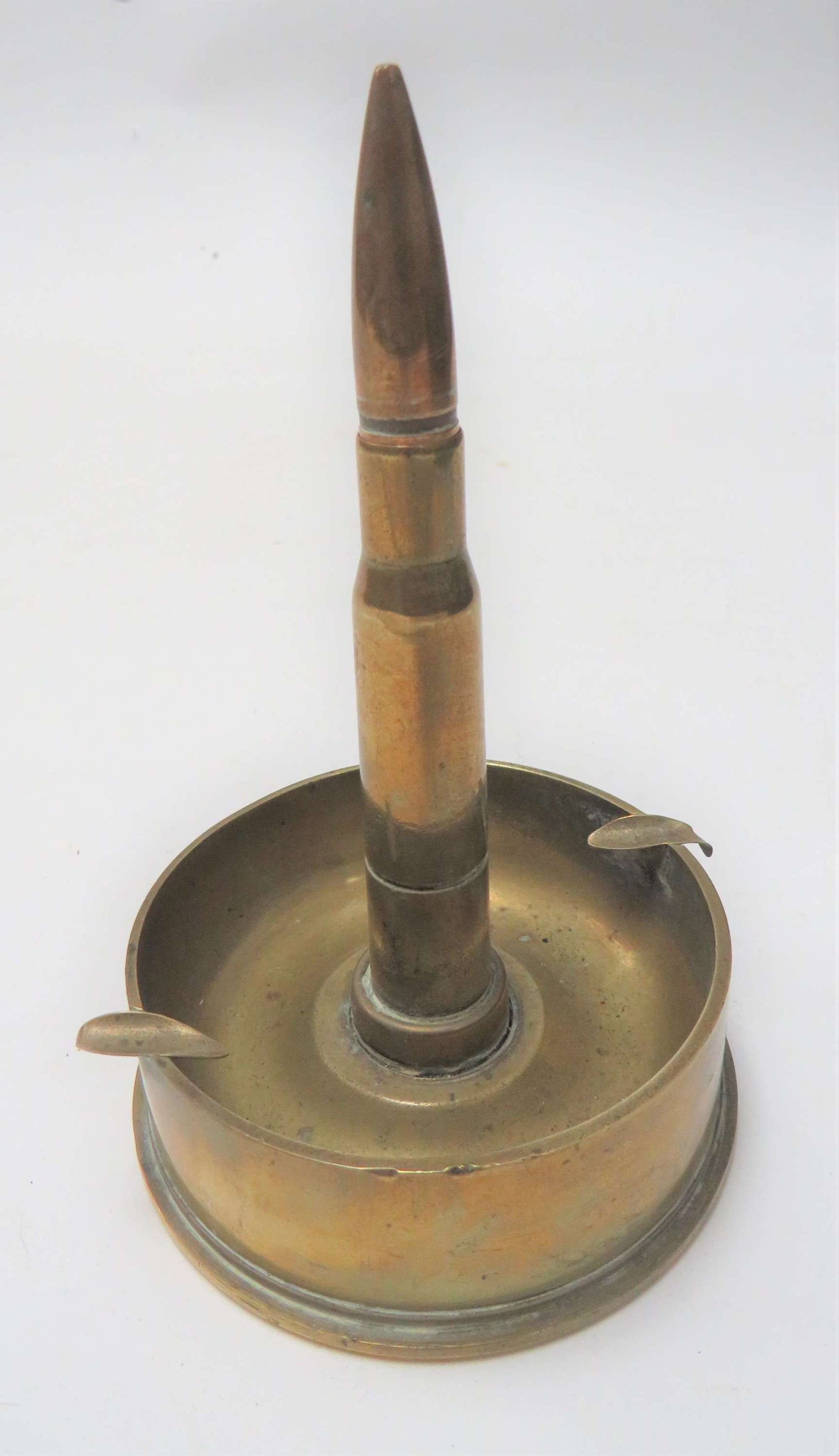 WW2 Trench Art Lighter and Ashtray