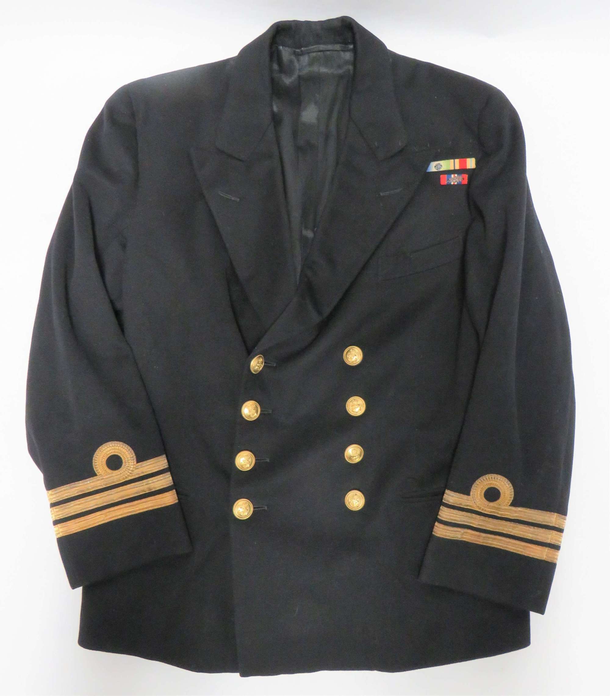 Pre 1952 Royal Navy Commanders Service Dress Tunic