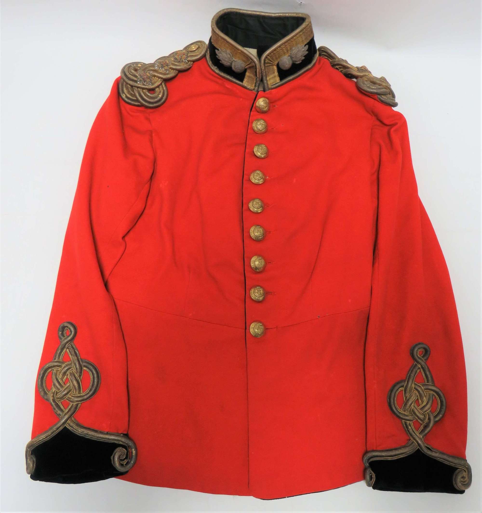 Edwardian Royal Engineers Officers Full Dress Tunic