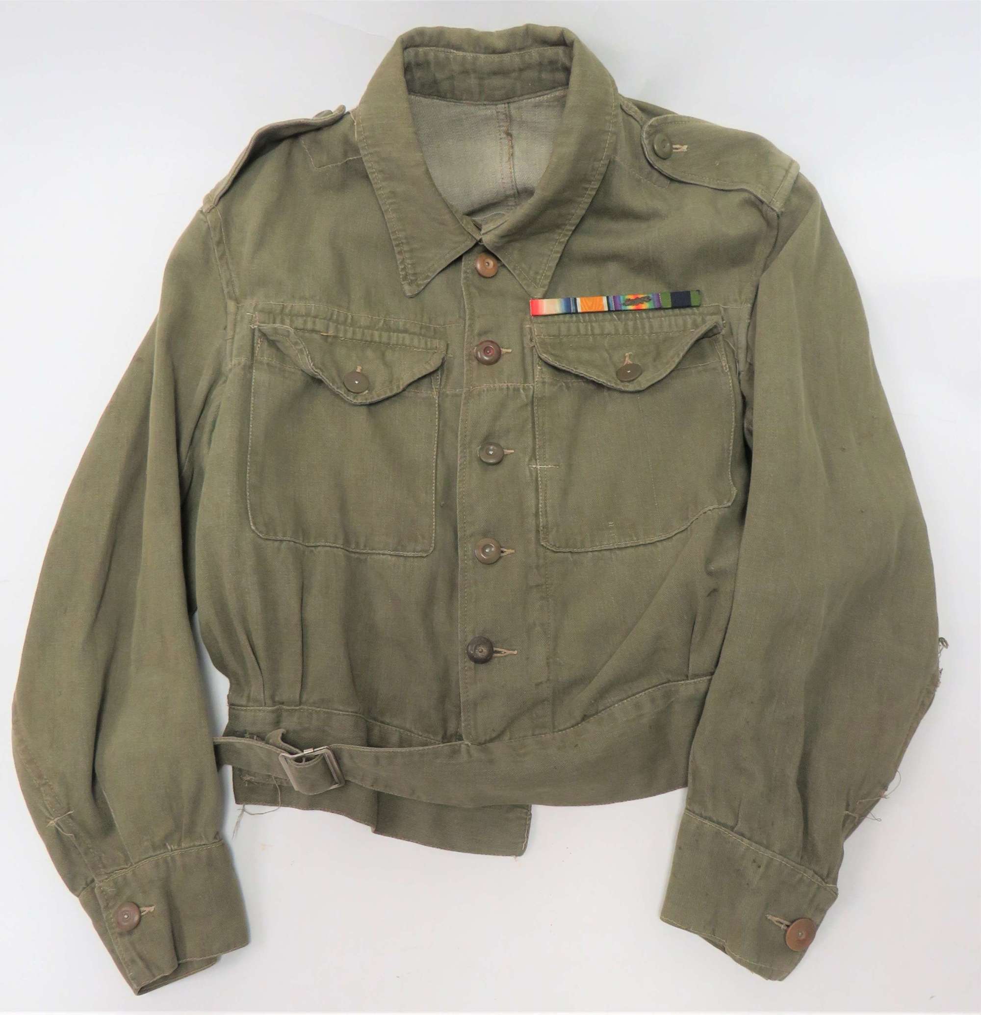 1943 Dated Denim Battle Dress Jacket