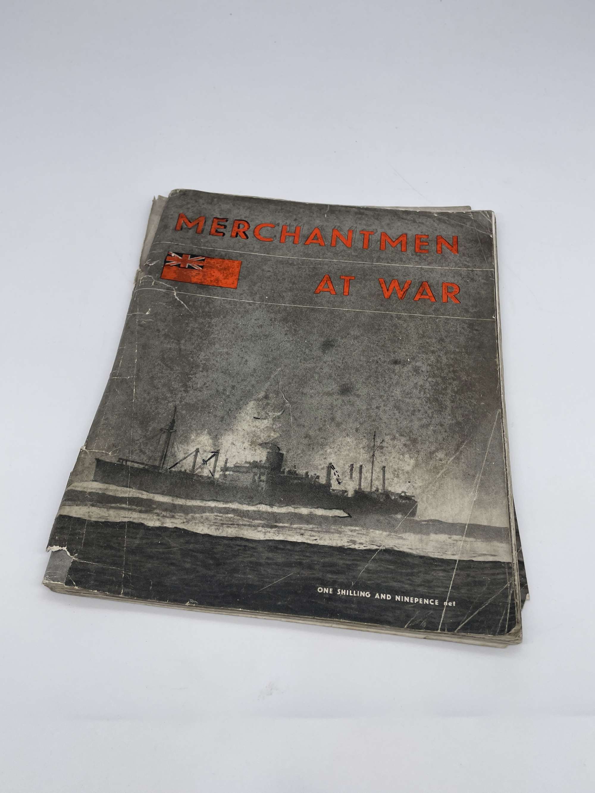 Original 1944 Dated Book, Merchantmen At War