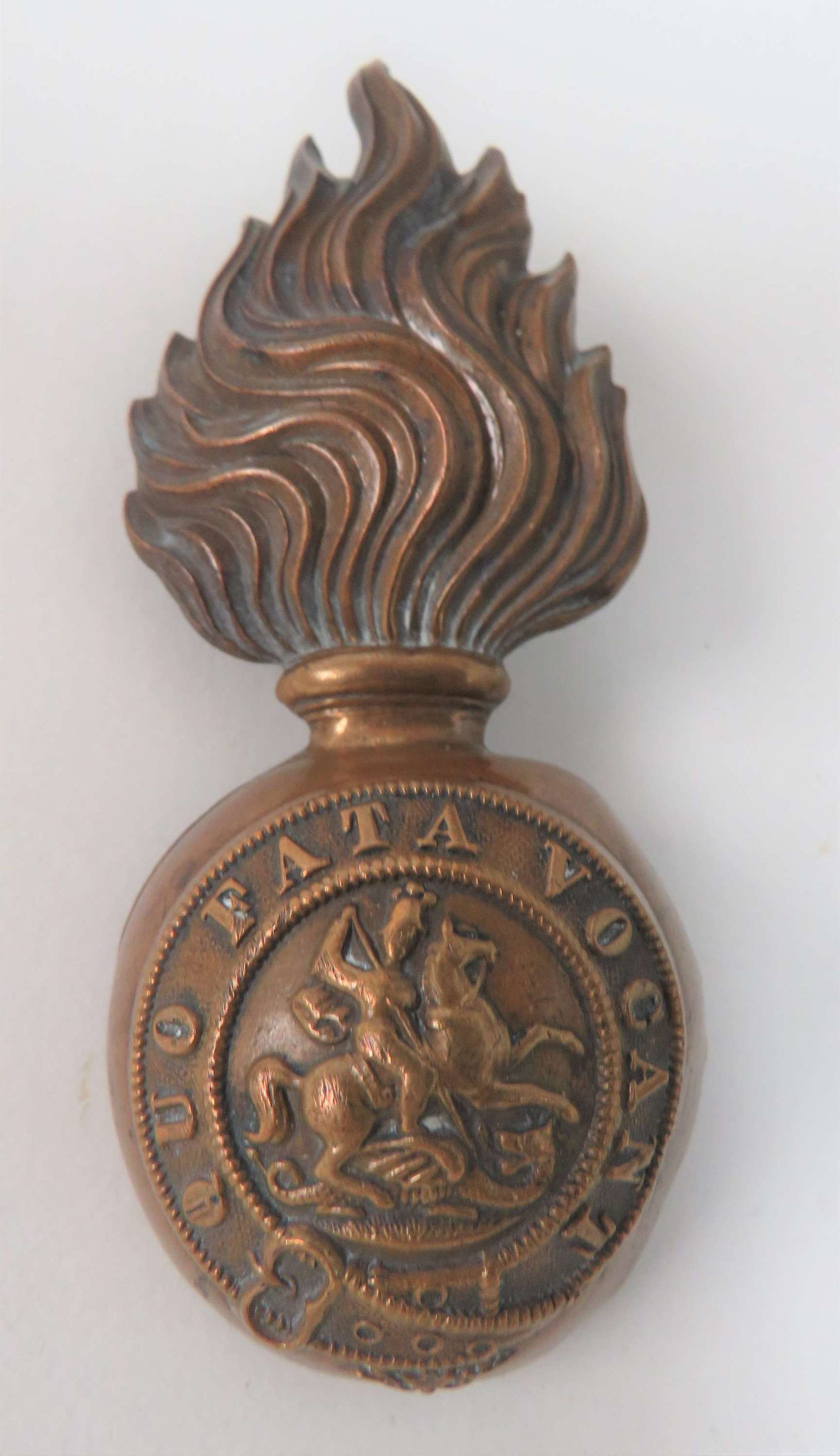 Northumberland Fusiliers Dress Busby Badge