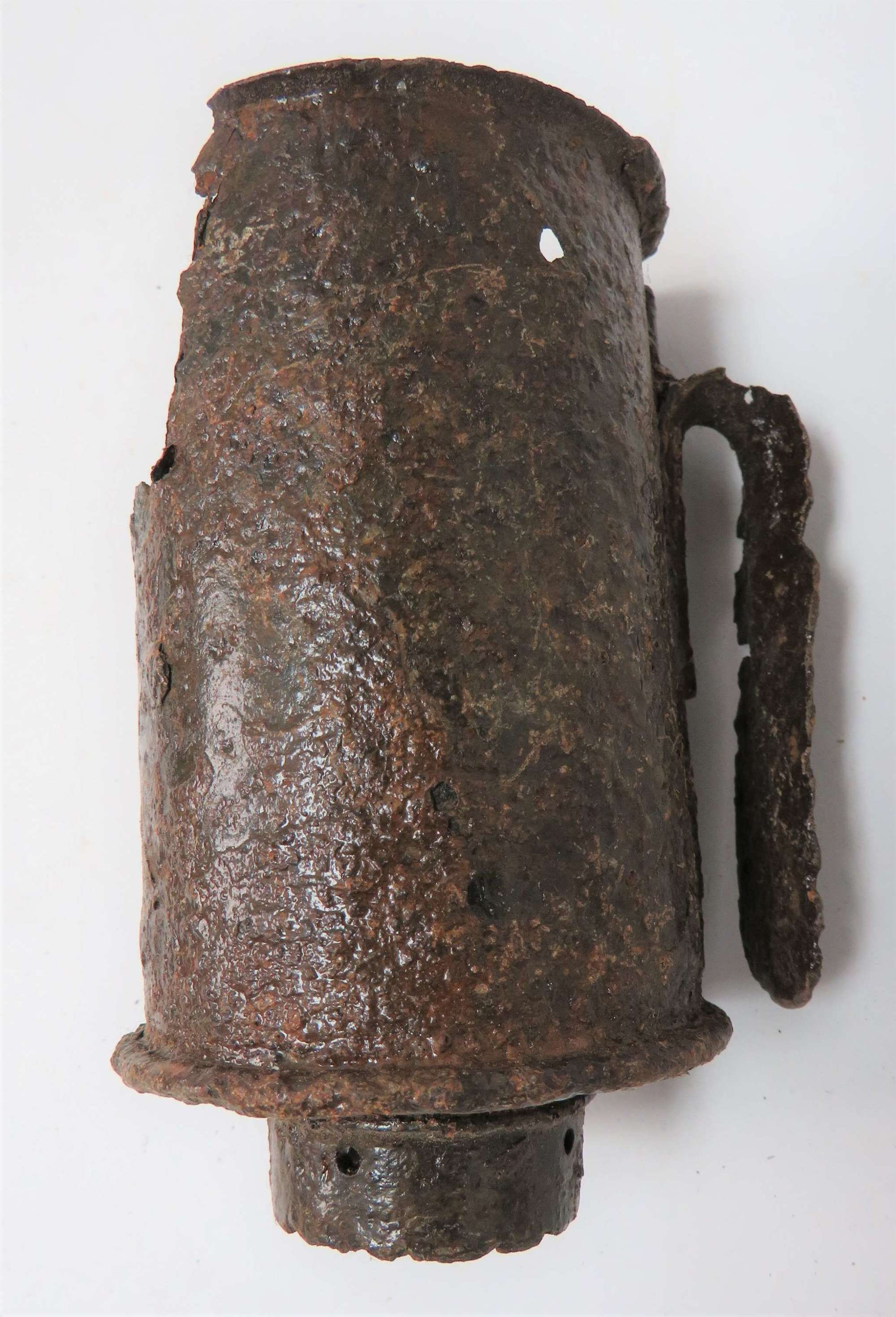 WW1 German Stick Grenade Excavated Inert Head