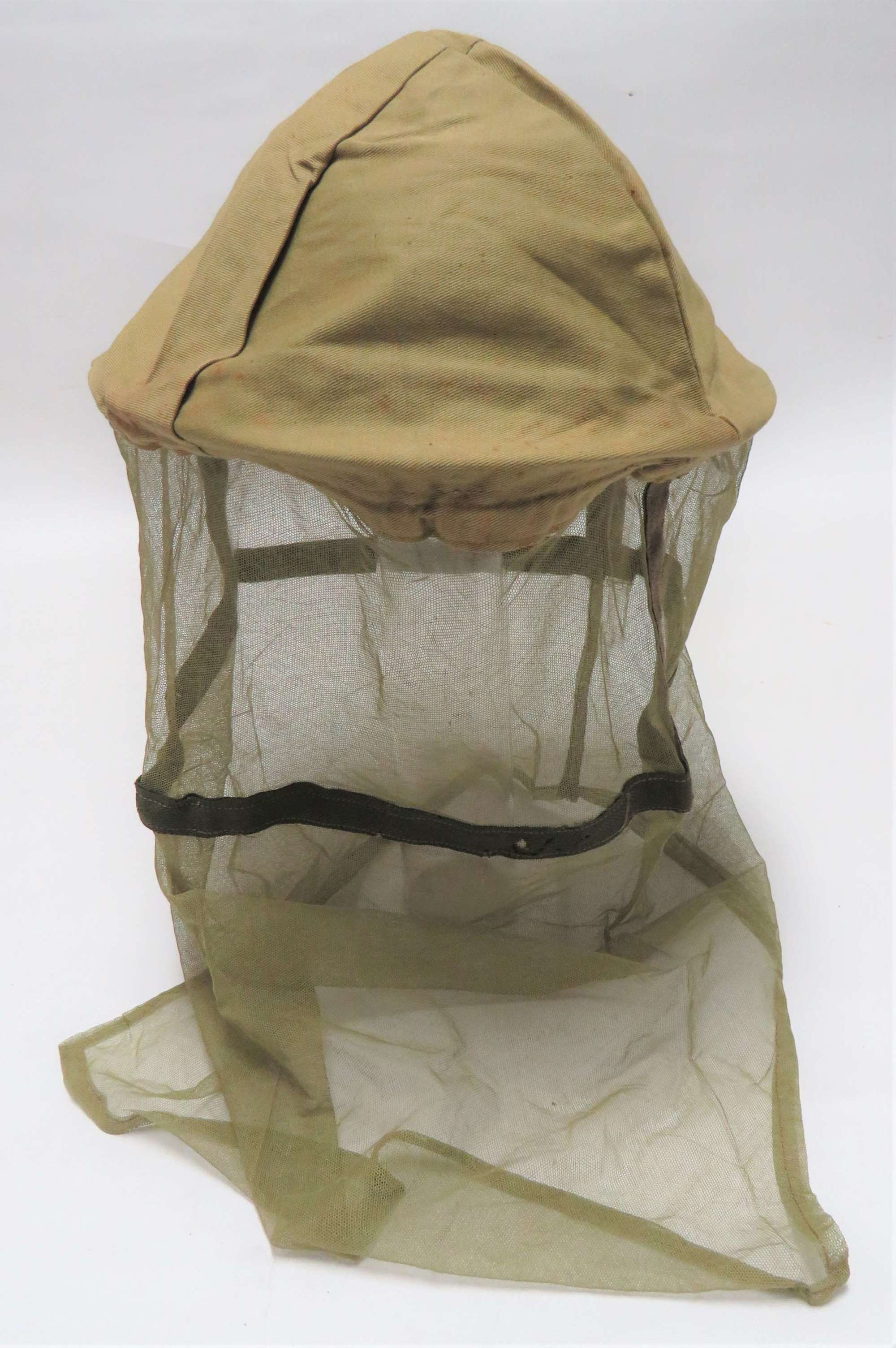 1944 Dated Tropical Mosquito Helmet Net and Cover