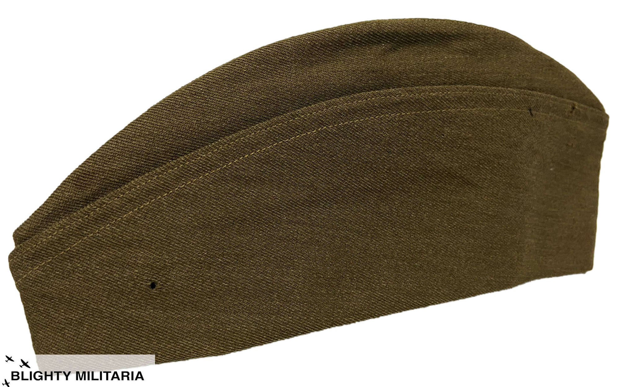 Original WW1 British Made US Army Enlisted Men's Overseas Cap