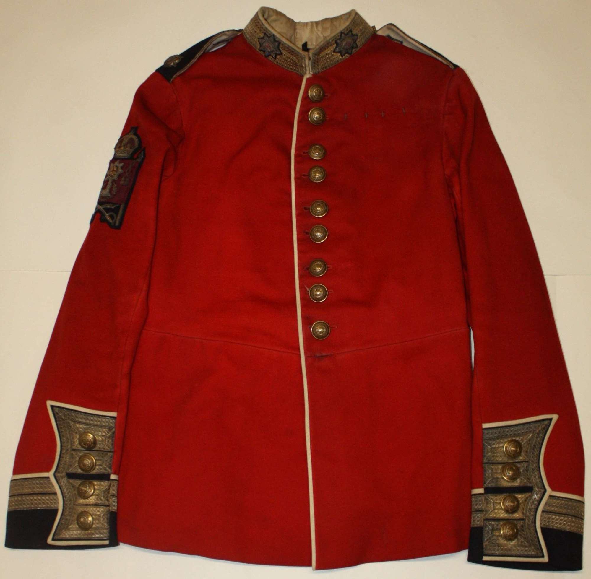 A recruiting warrant officers early 1920's cold stream guards tunic