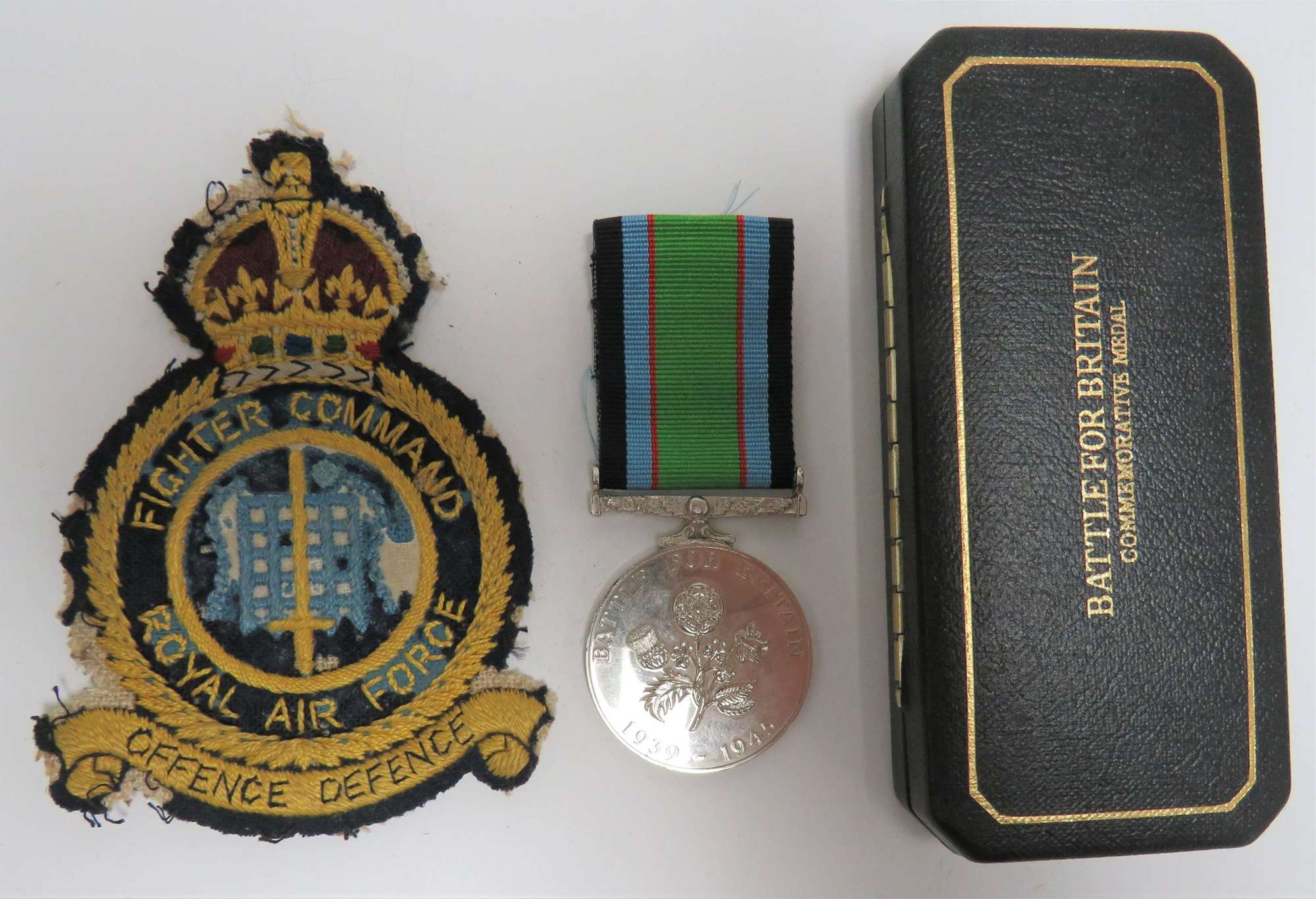 Battle of Britain Commemorative Medal and Fighter Command Badge