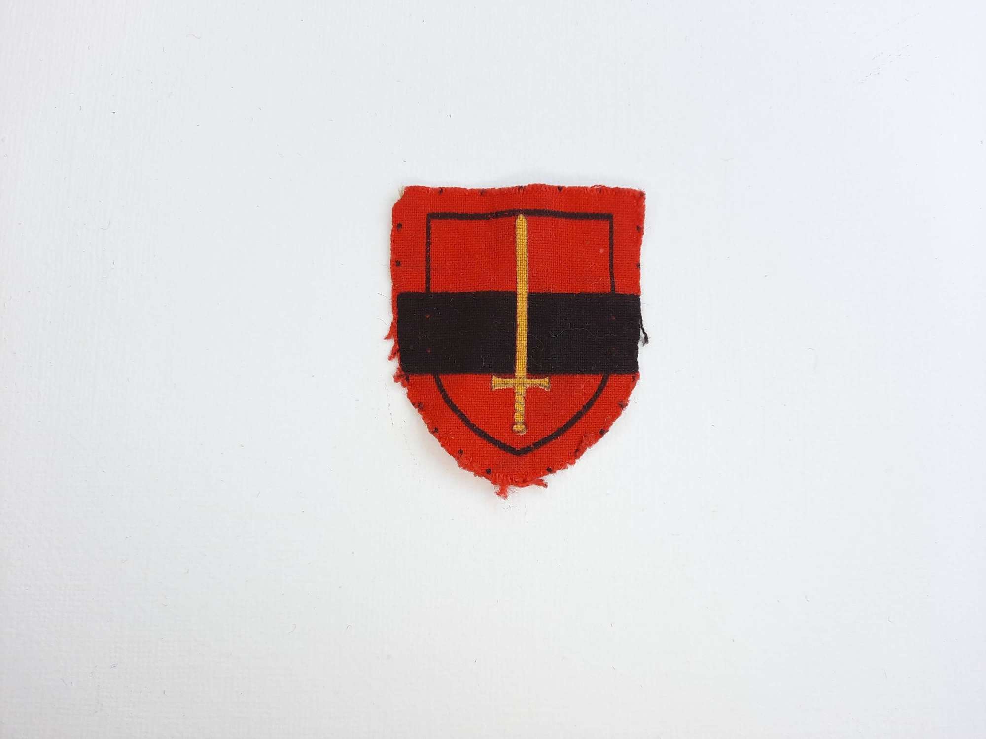 WW2 British Territoral Army Formation Sign Patch