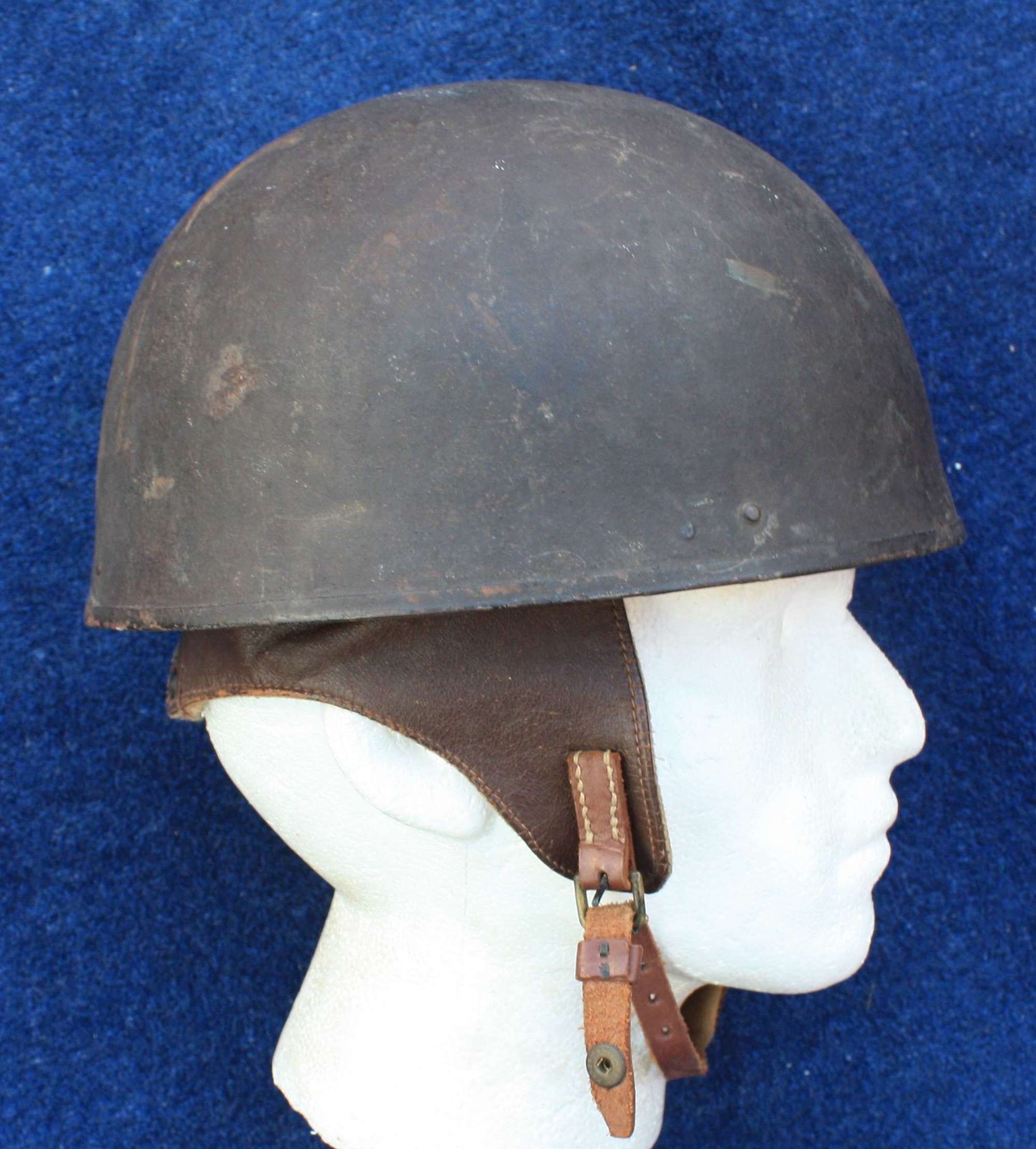 1944 Dated Dispatch Riders Helmet. BMB made. Very Good Condition.