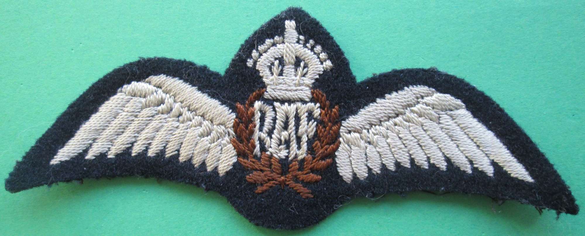 WWII FLAT ROYAL AIR FORCE WINGS