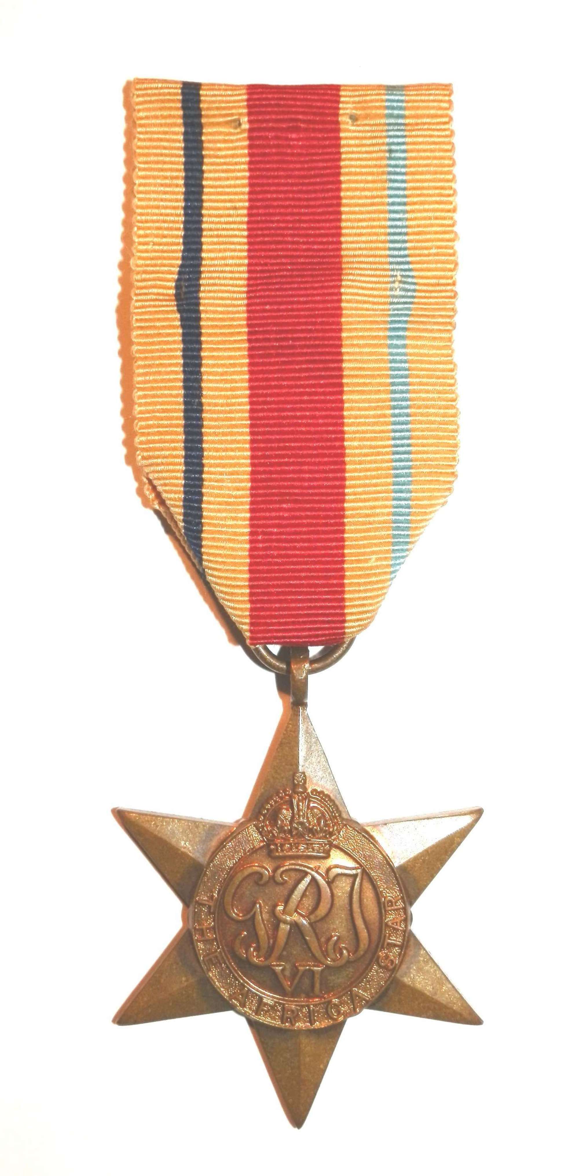 Africa Star, Campaign Africa 1940-43.
