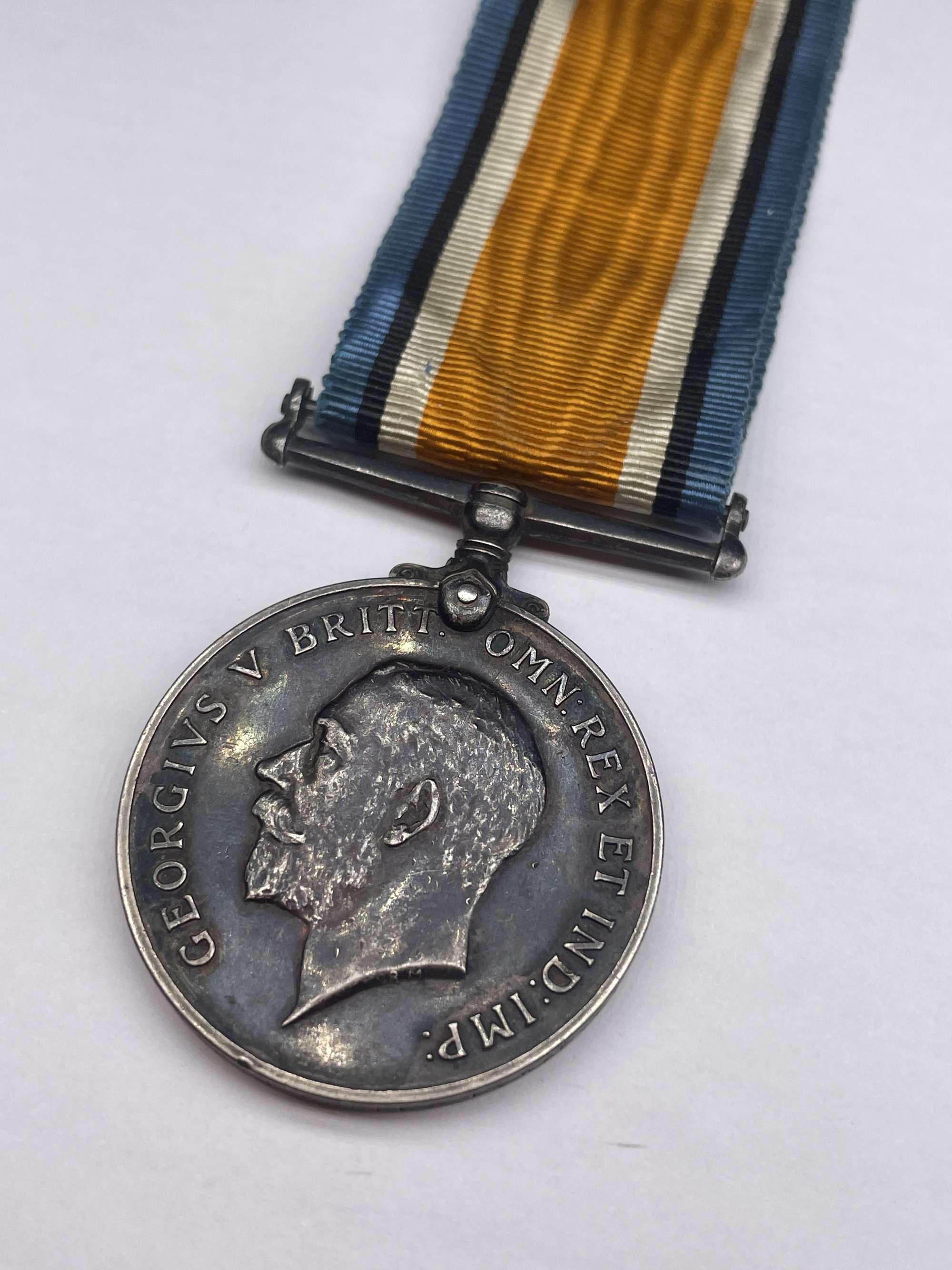 Original World War One British War Medal, Pte Cooke, Royal Warwickshire R., Died/Casualty