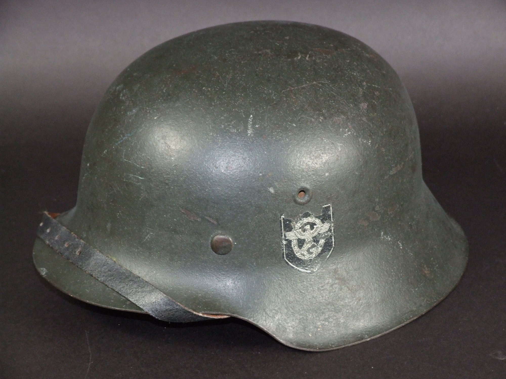 Double Decal German M42 helmet