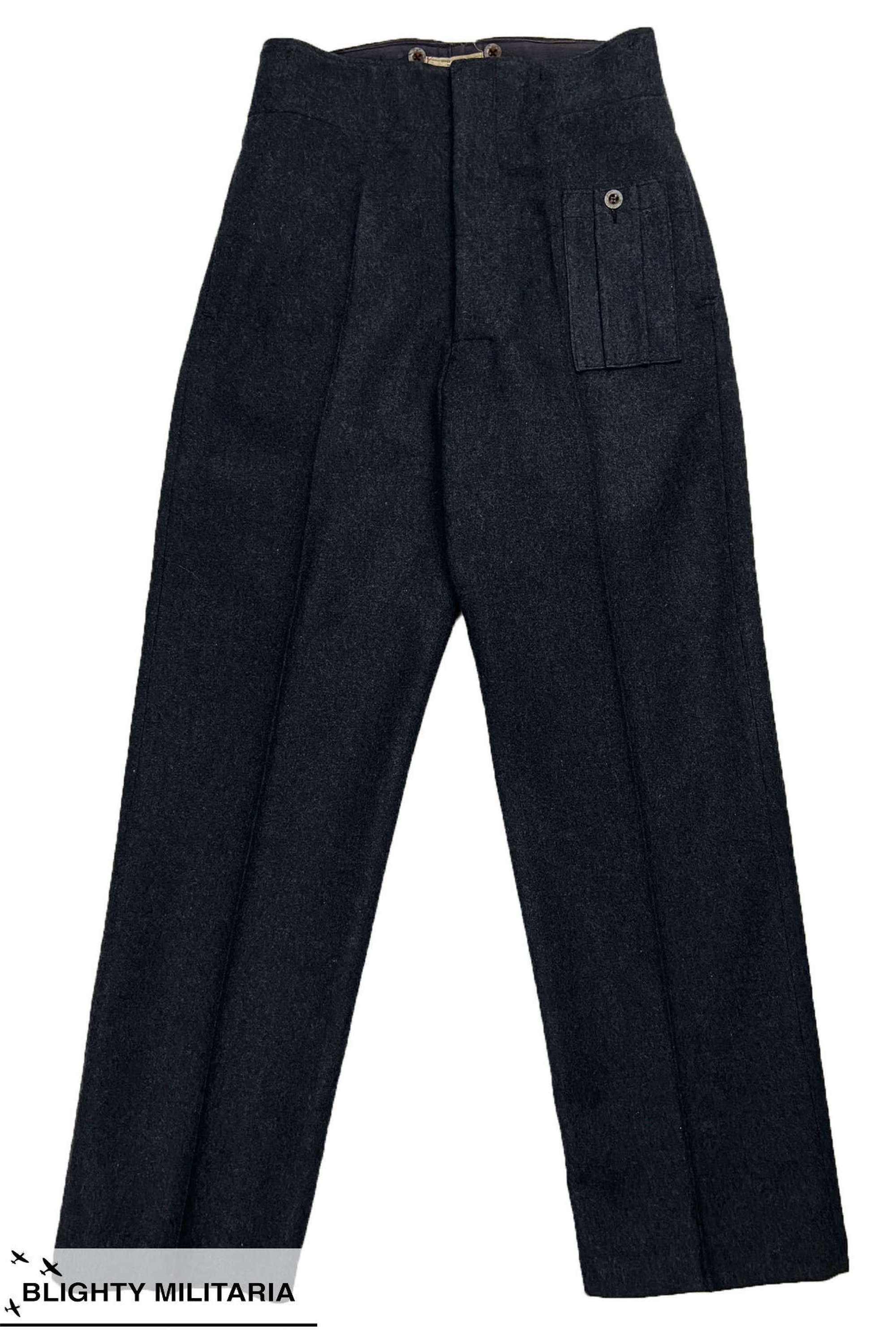 Original 1943 Dated RAF War Service Dress Trousers - Size 10