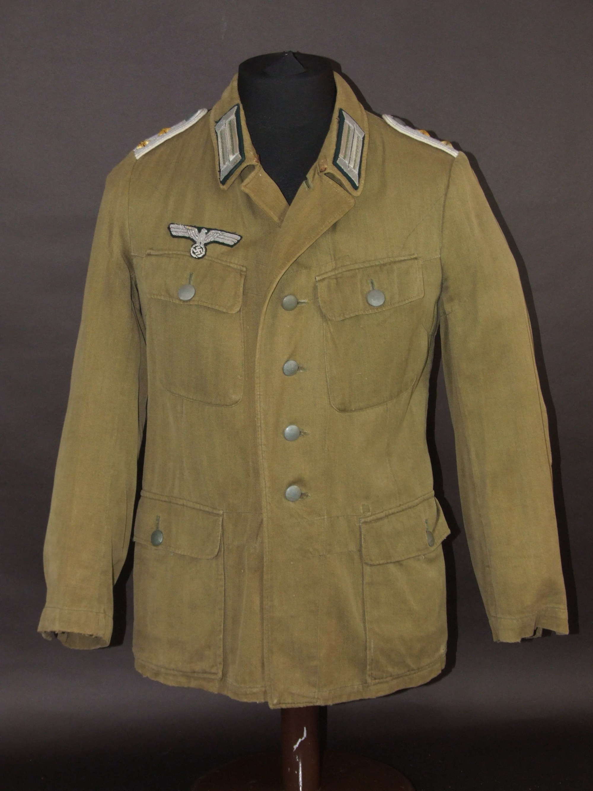 German Infantry Officer's Tropical Blouse