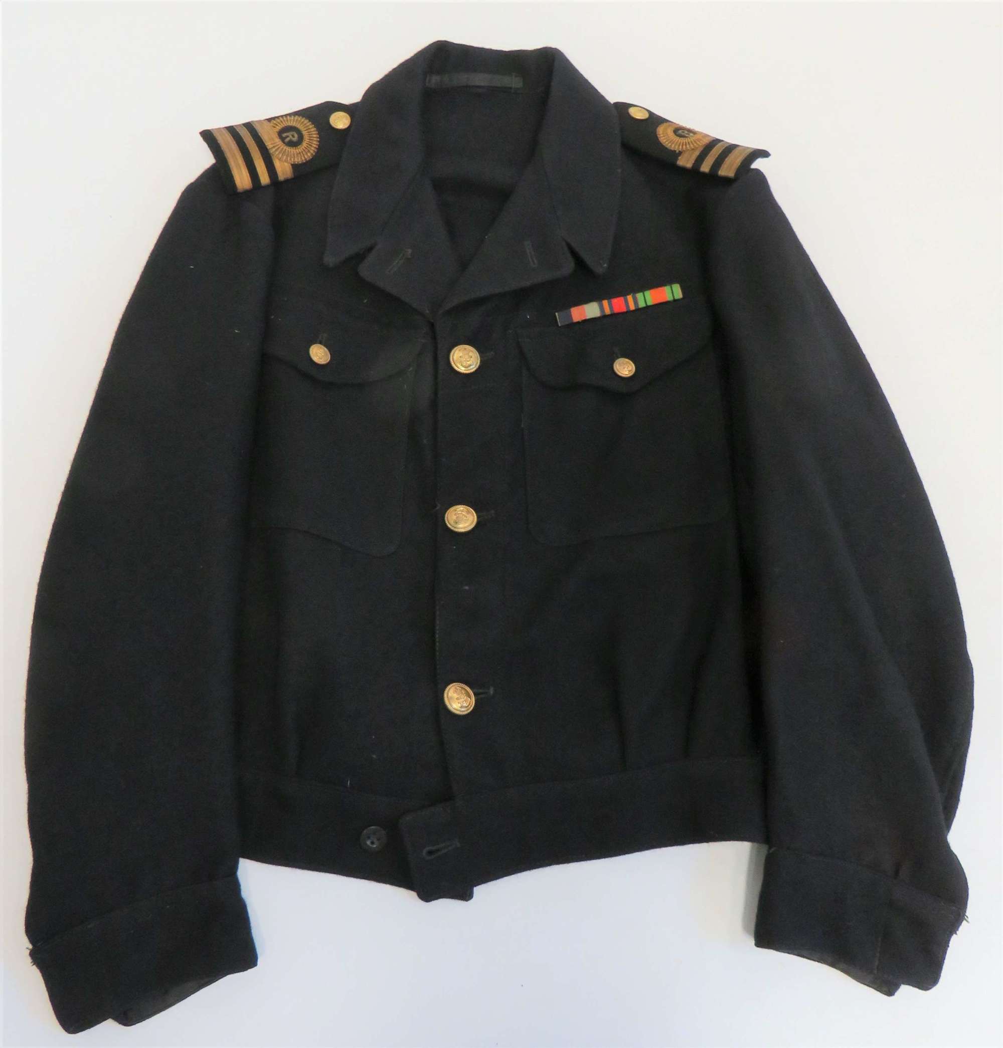 WW2 Royal Navy Officers Battle Dress Jacket
