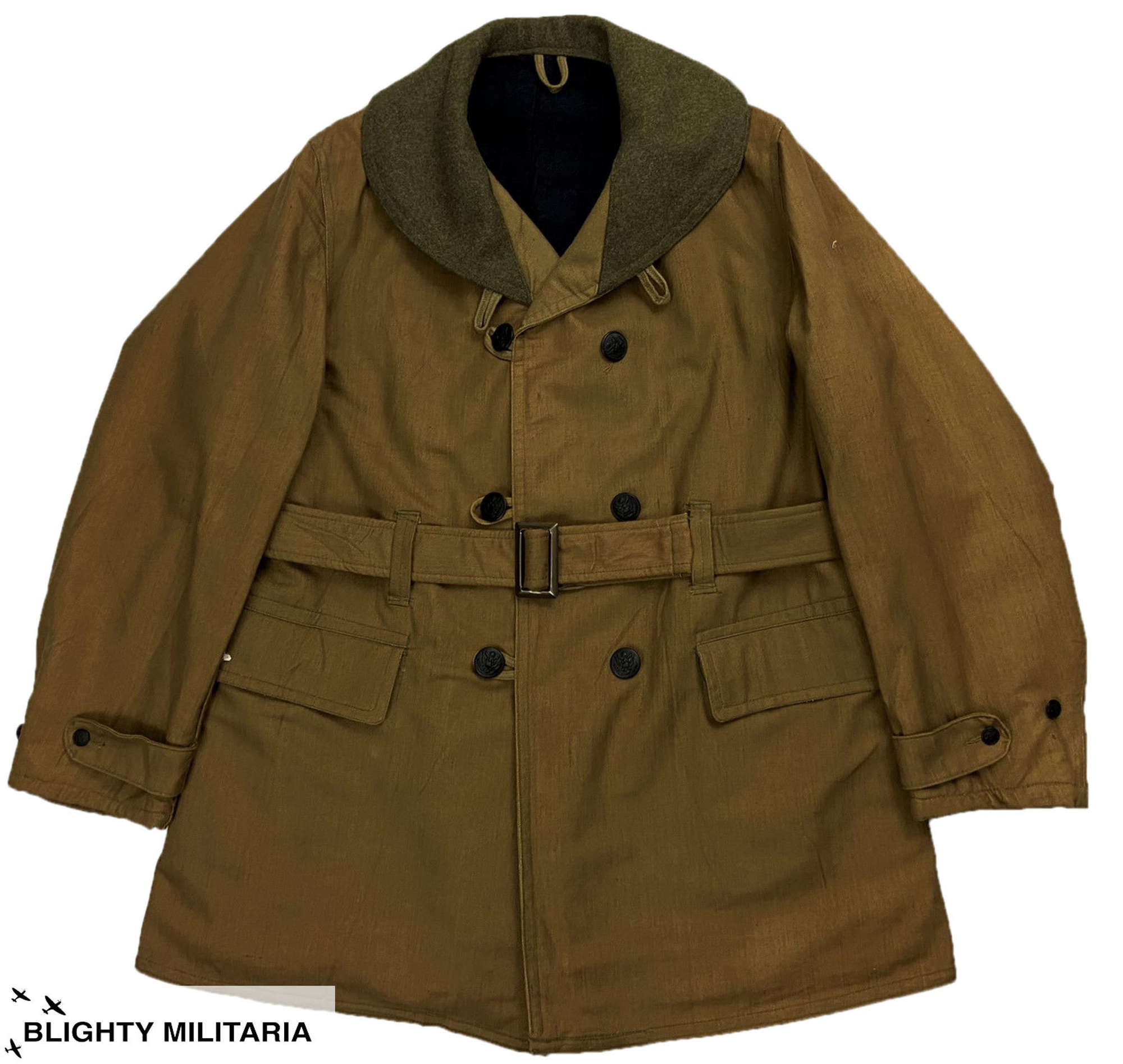 Original WW1 1918 Dated US Army Mackinaw Coat - Size 42