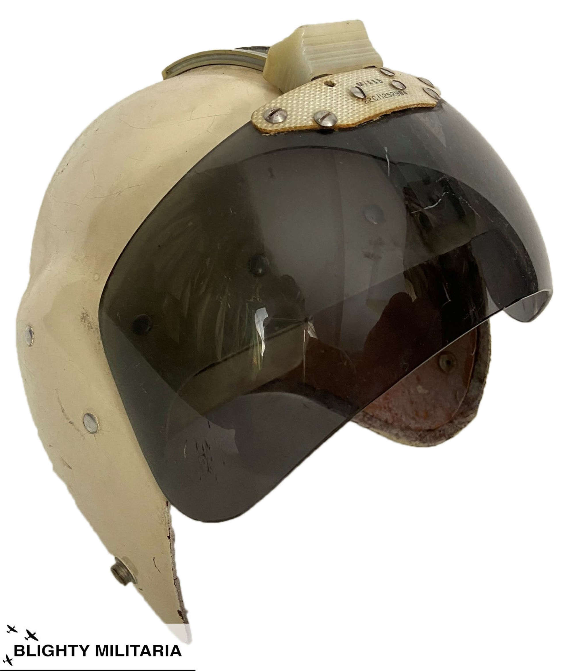 Original 1962 Dated RAF MK1A 'Bone Dome' Flying Helmet