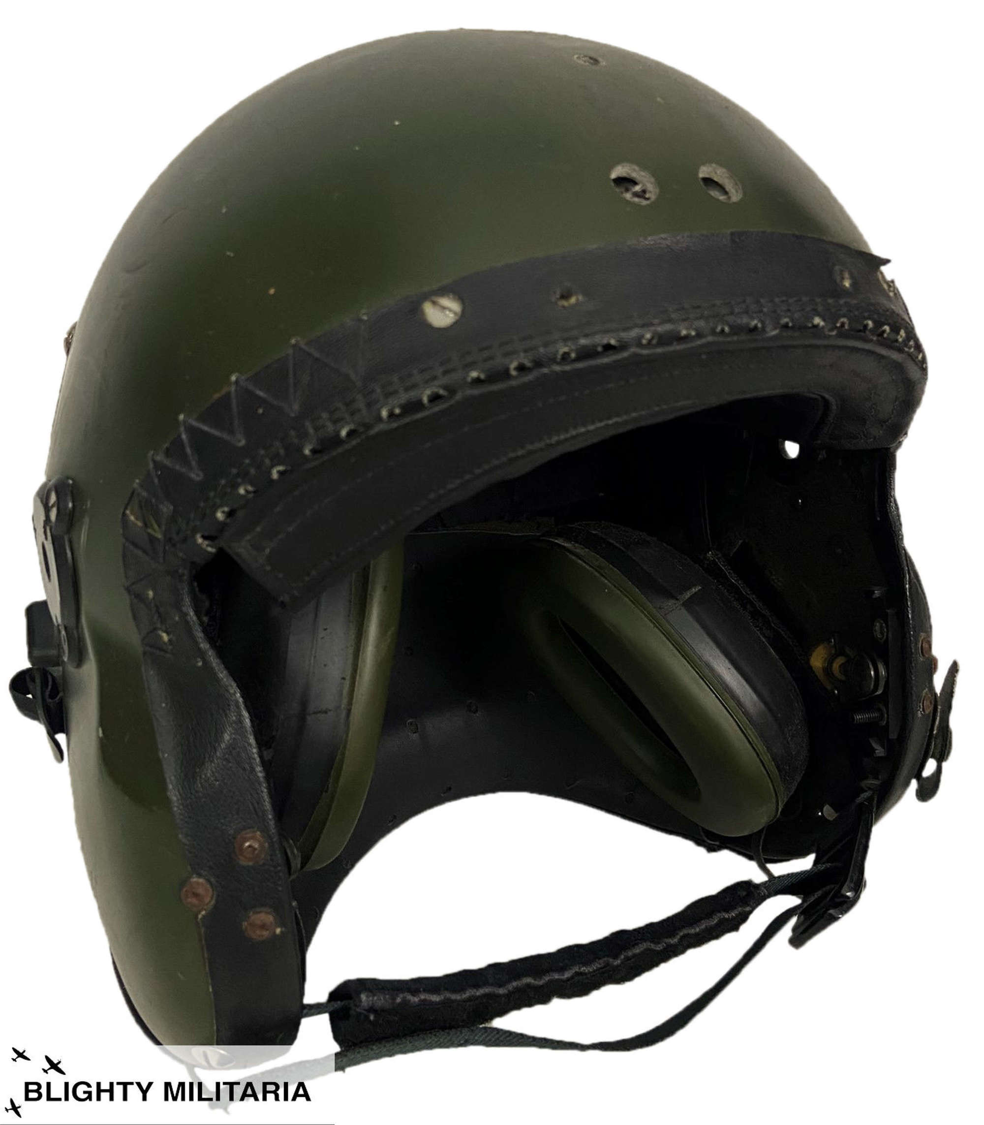 Original RAF MK4A 'Bone Dome' Flying Helmet - Size Medium