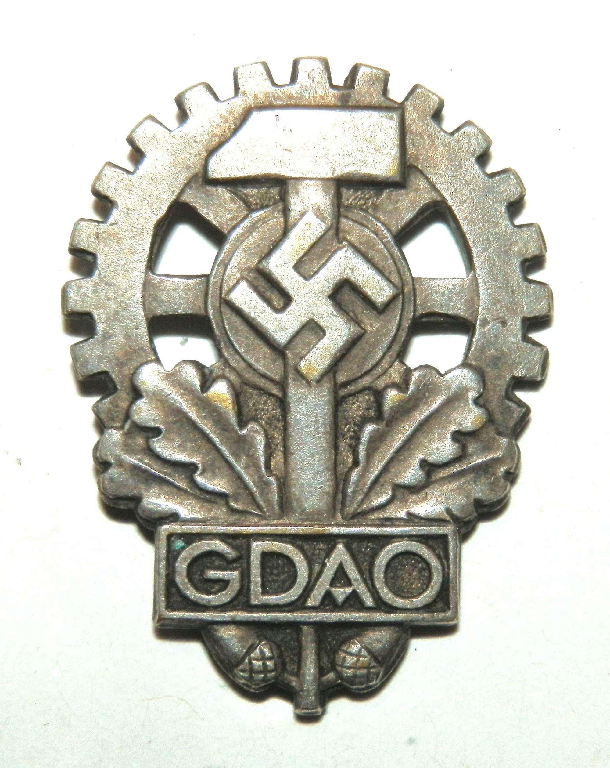 General Association of German Work Victims GDAO Pin.
