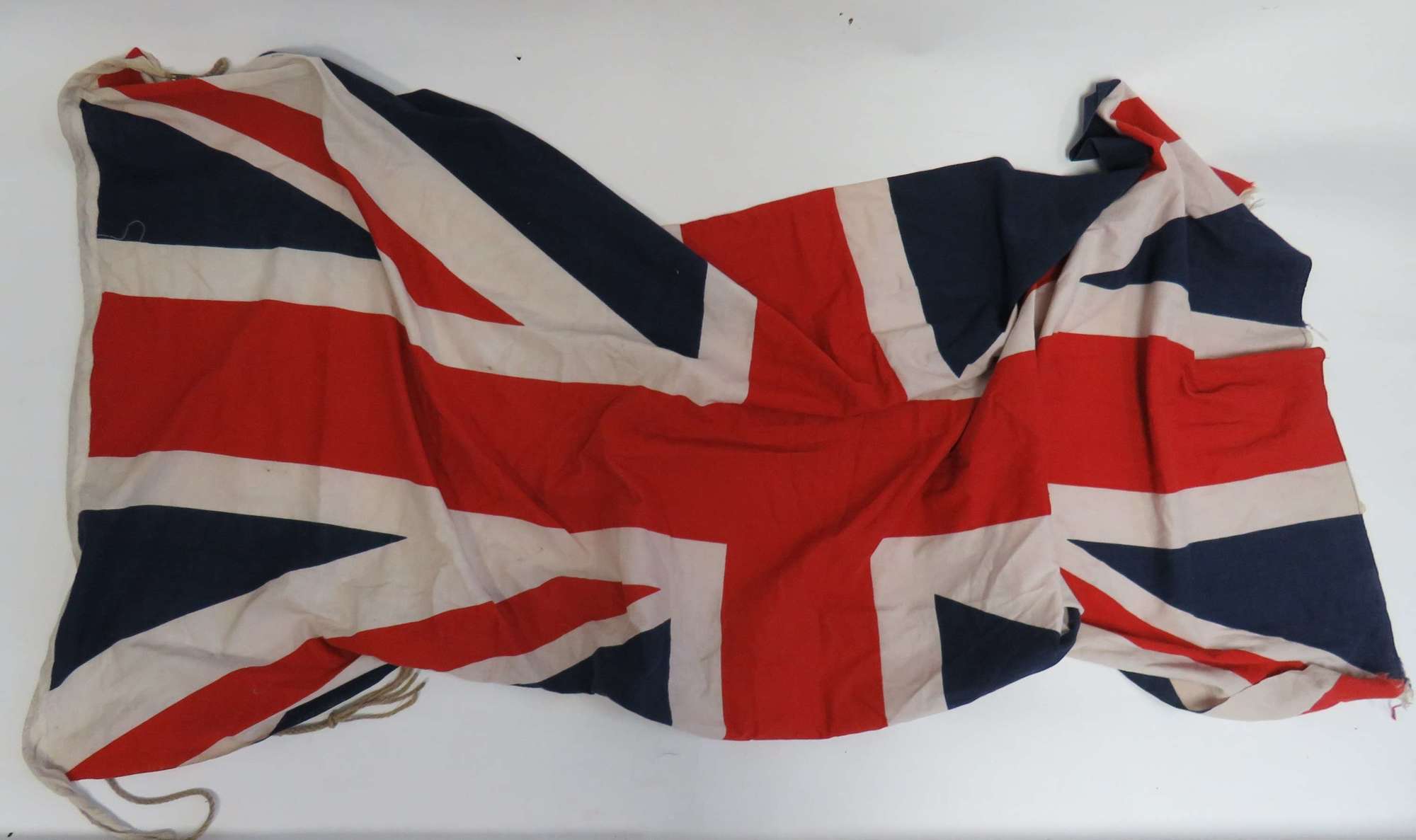 1940s Large Cotton Union Jack Flag