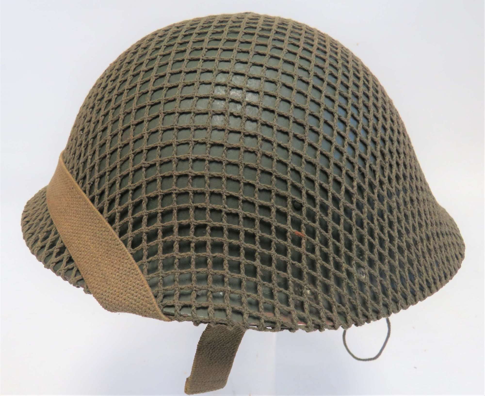 WW 2 British Mk 111 Steel Helmet and Netting Cover