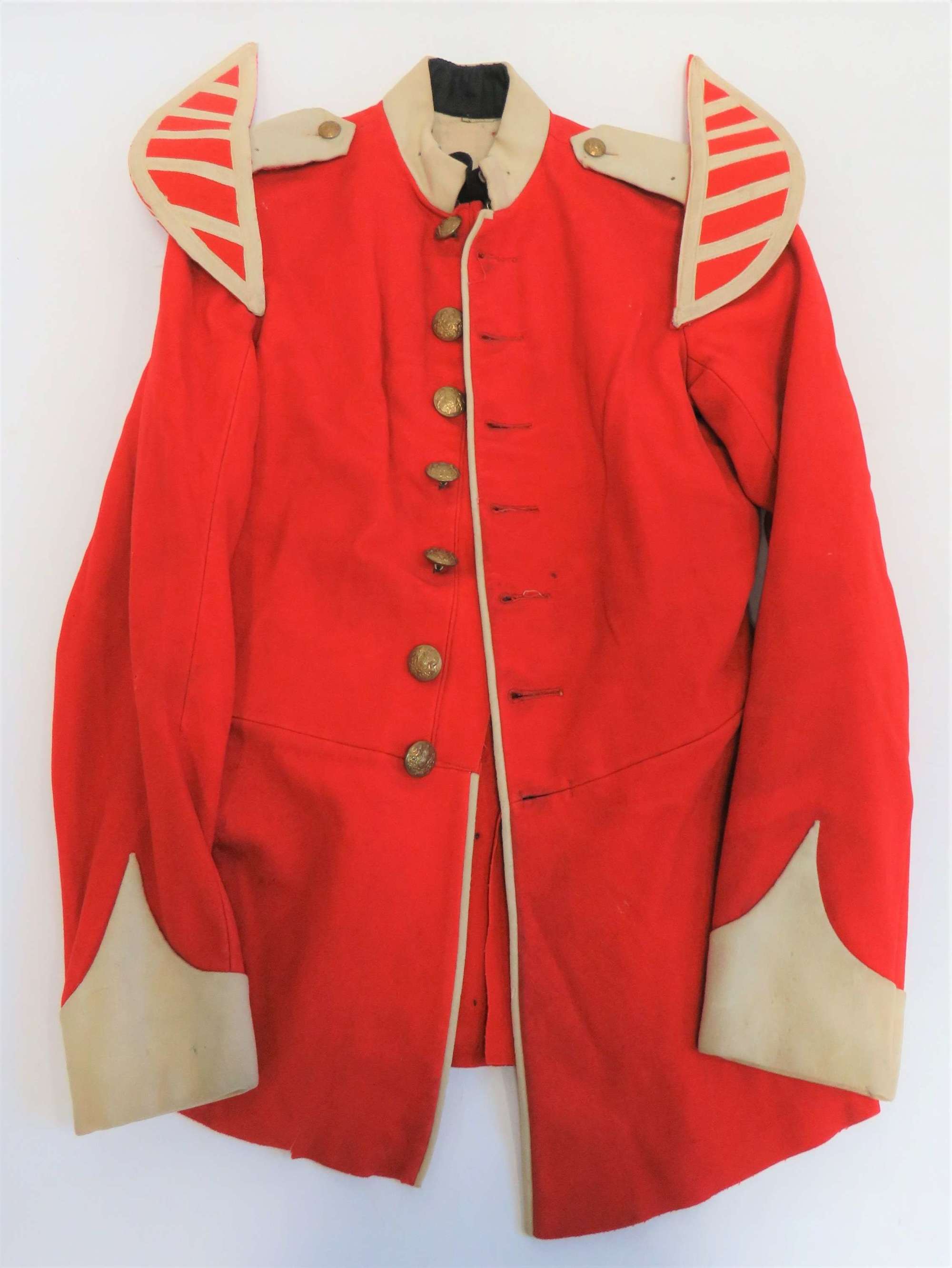 Pre WW1 Infantry Scarlet Dress Tunic with Musicians Wings