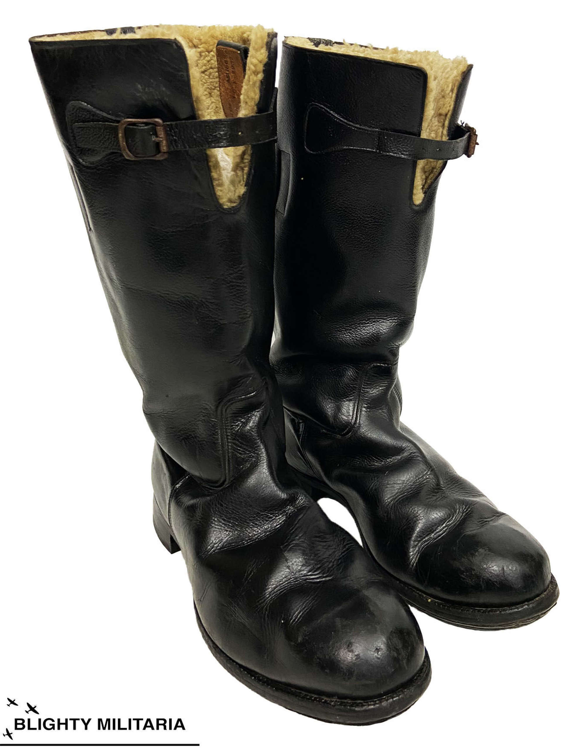 Original RAF Private Purchase 1936 Pattern Flying Boots - Size 10