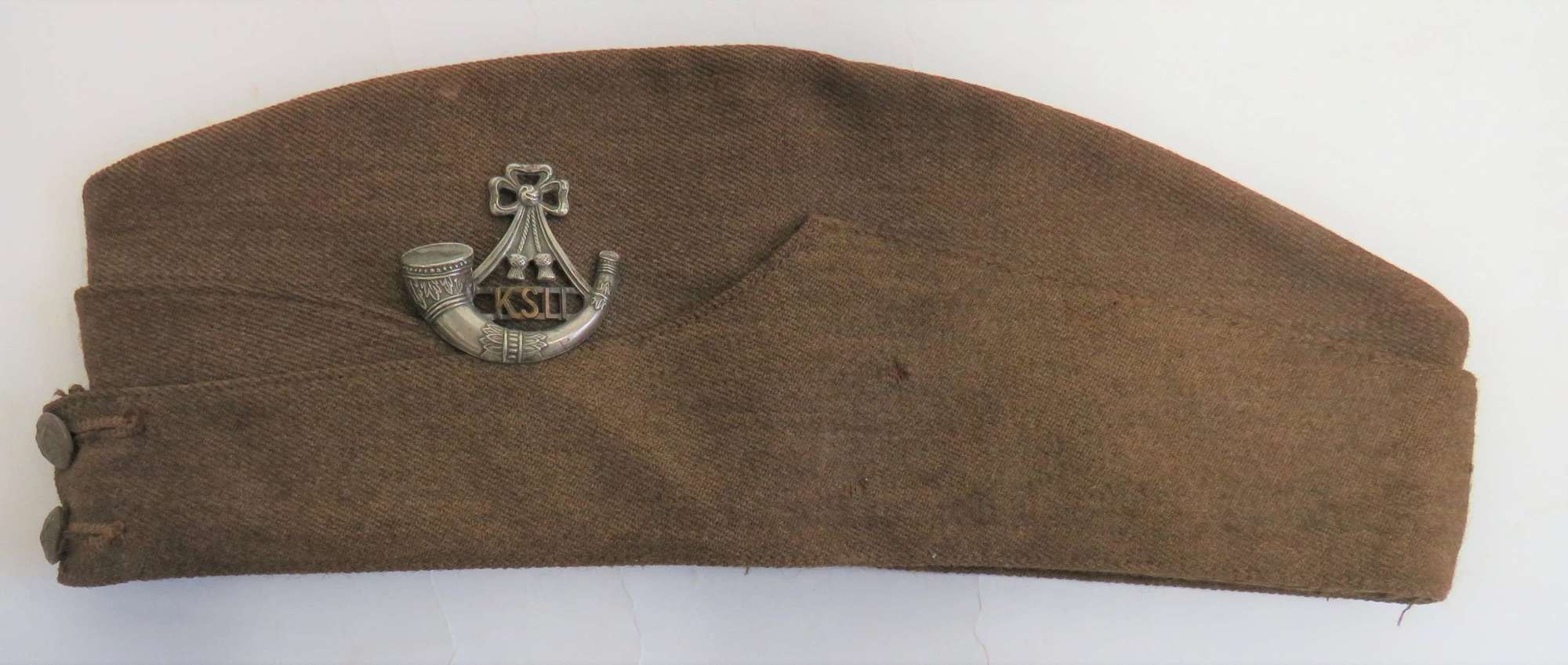 WW2 K.S.L.I Other Ranks Field Service Cap