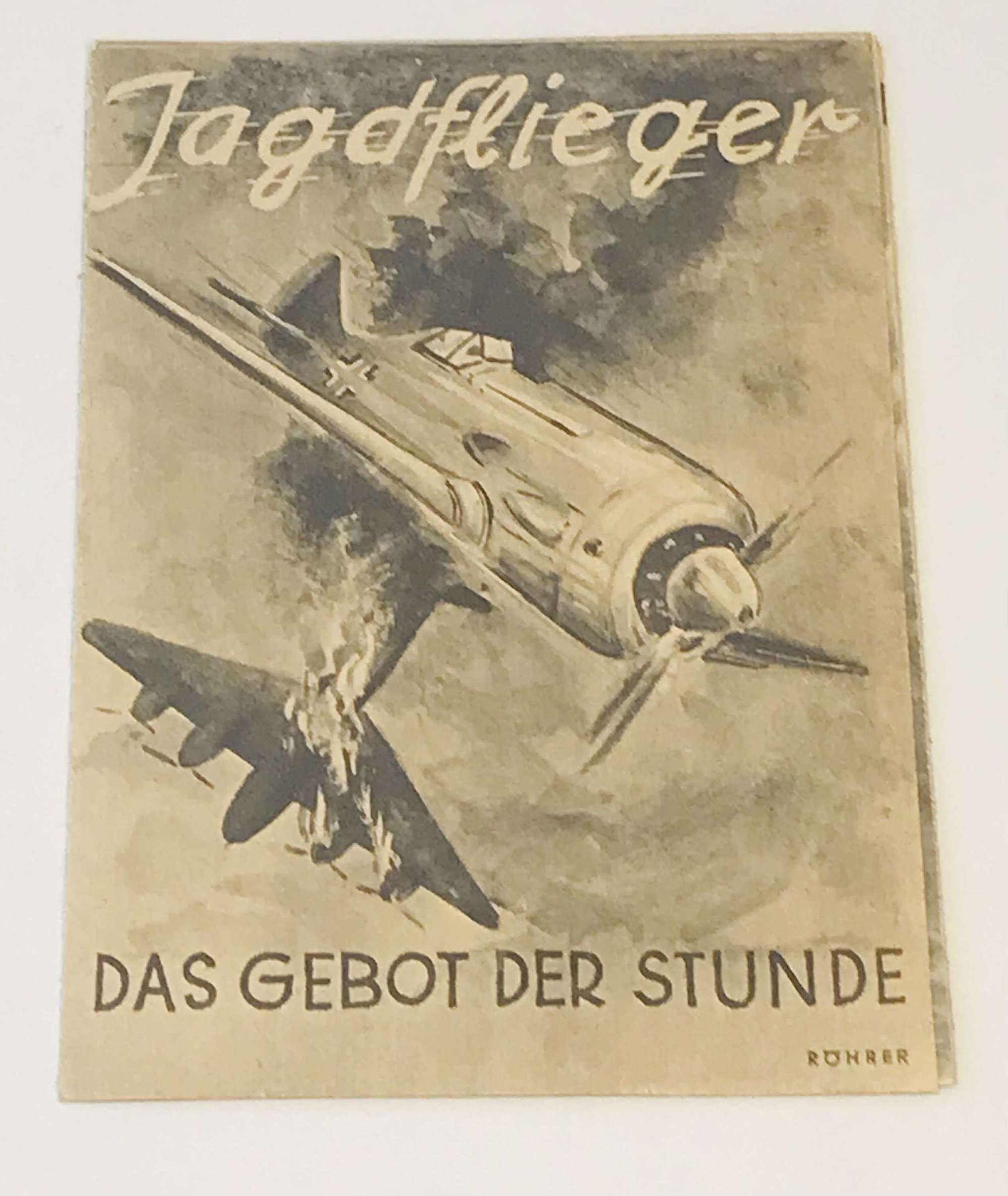 Luftwaffe Fighter pilot recruiting pamphlet