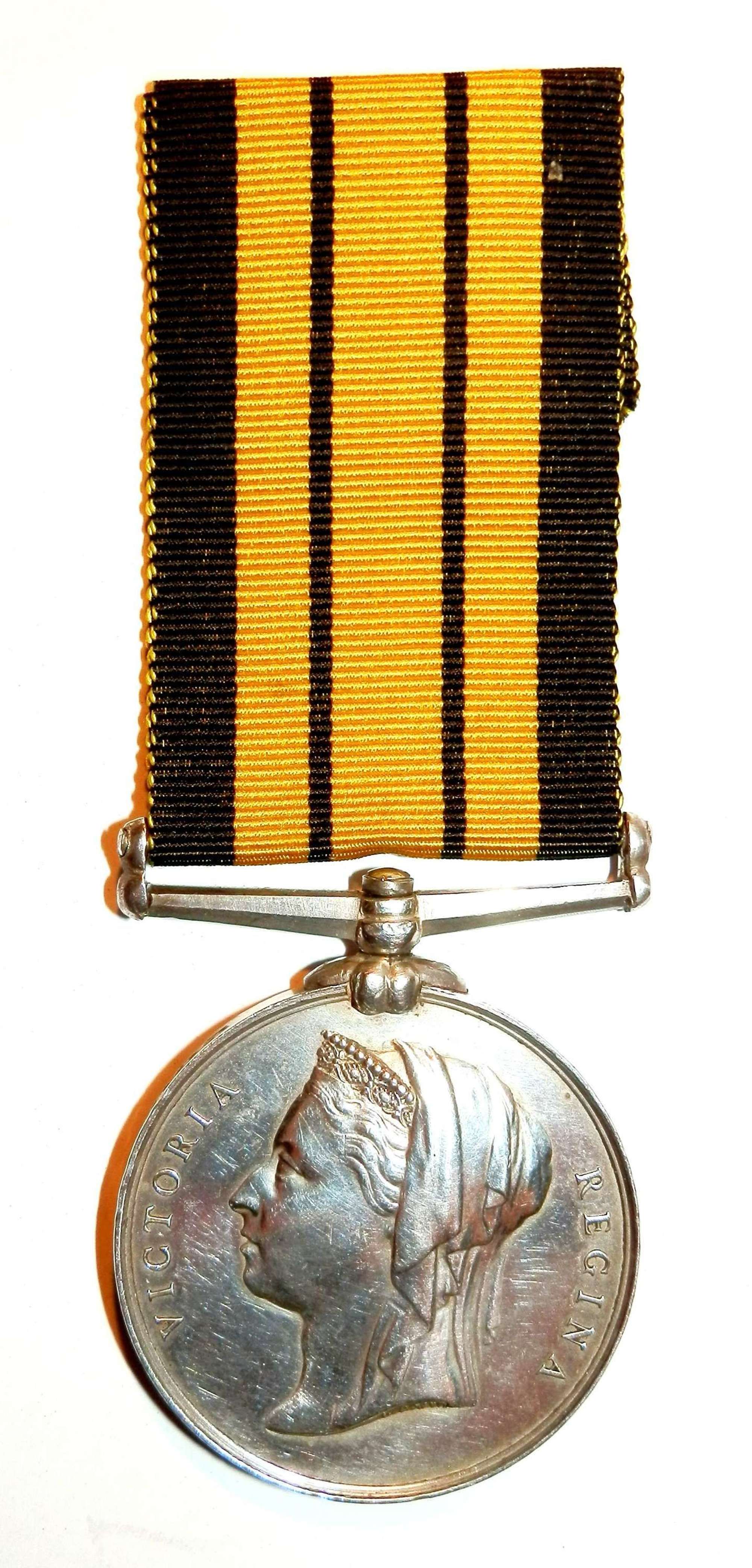 Ashantee Medal. Pte Thomas Leitch. 42nd Highlanders. ‘Black Watch’.