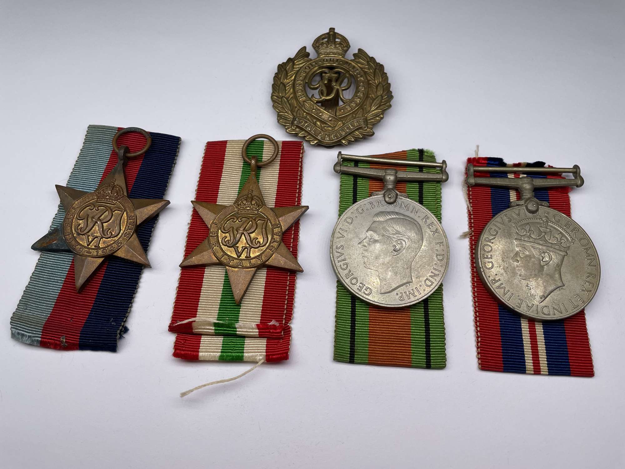 Original World War Two Medal Grouping, Atkinson, Royal Engineers