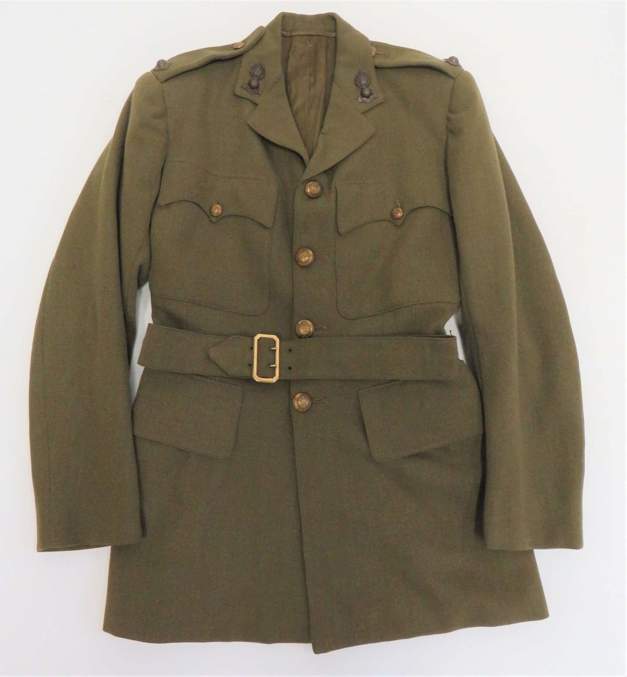 WW 2 Royal Engineers Officers Service Dress Utility Tunic