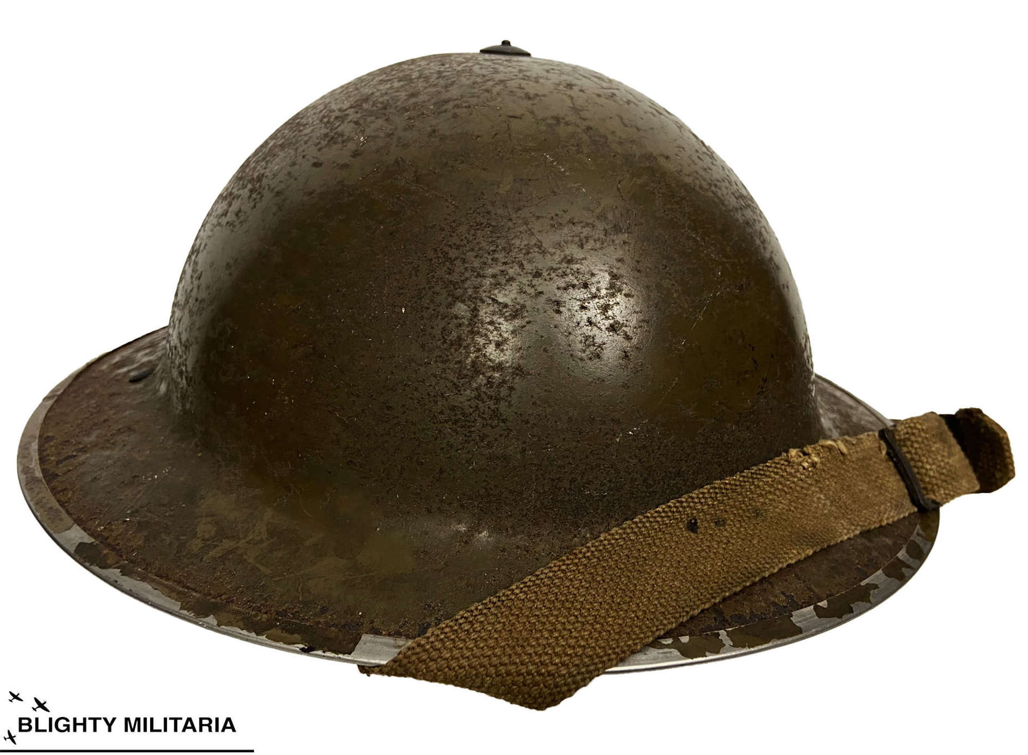 Original 1938 Dated British Army MKII Steel Helmet