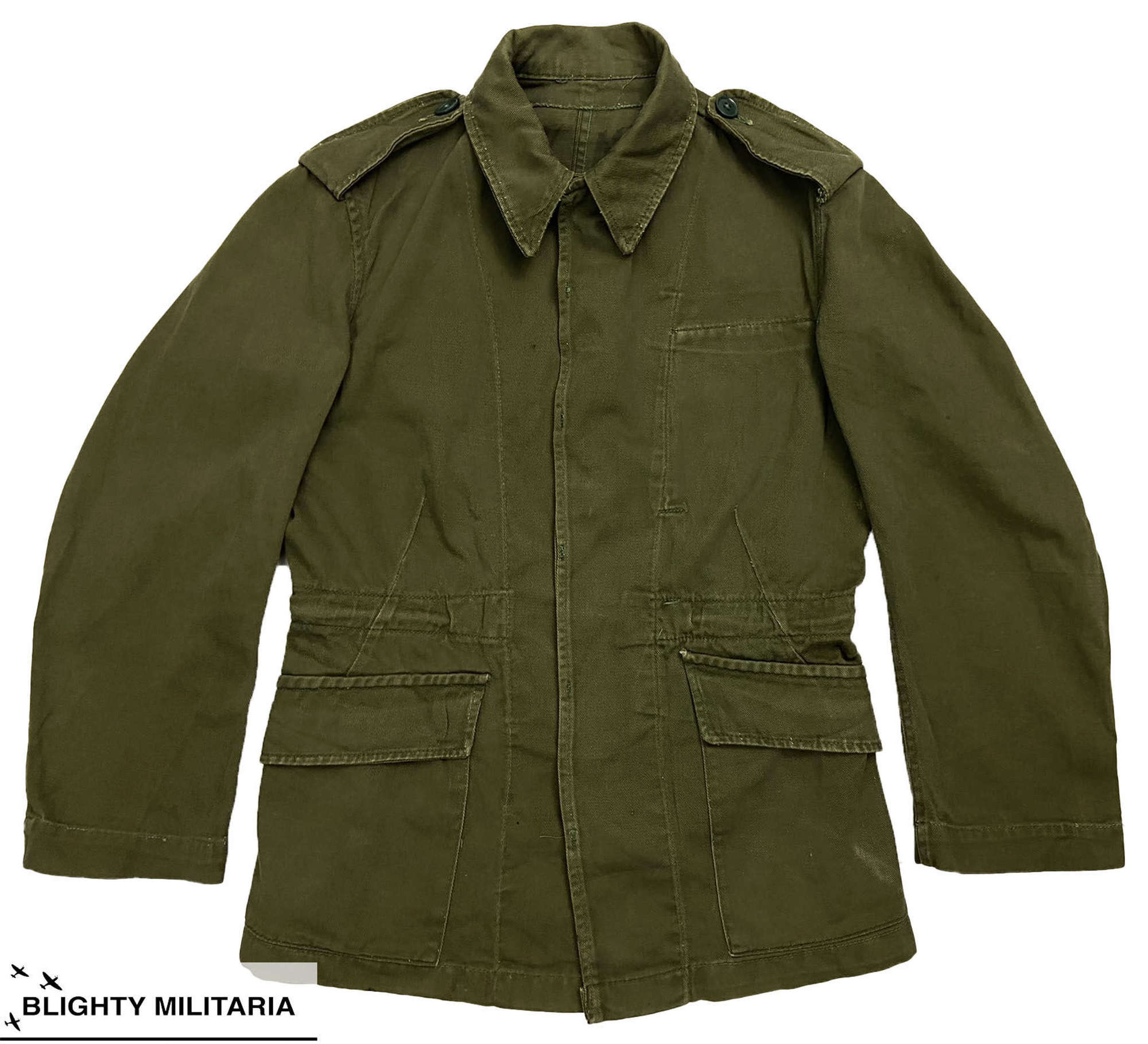 Original 1967 Dated British Army 'Jacket, Overall, Green' - Size 1