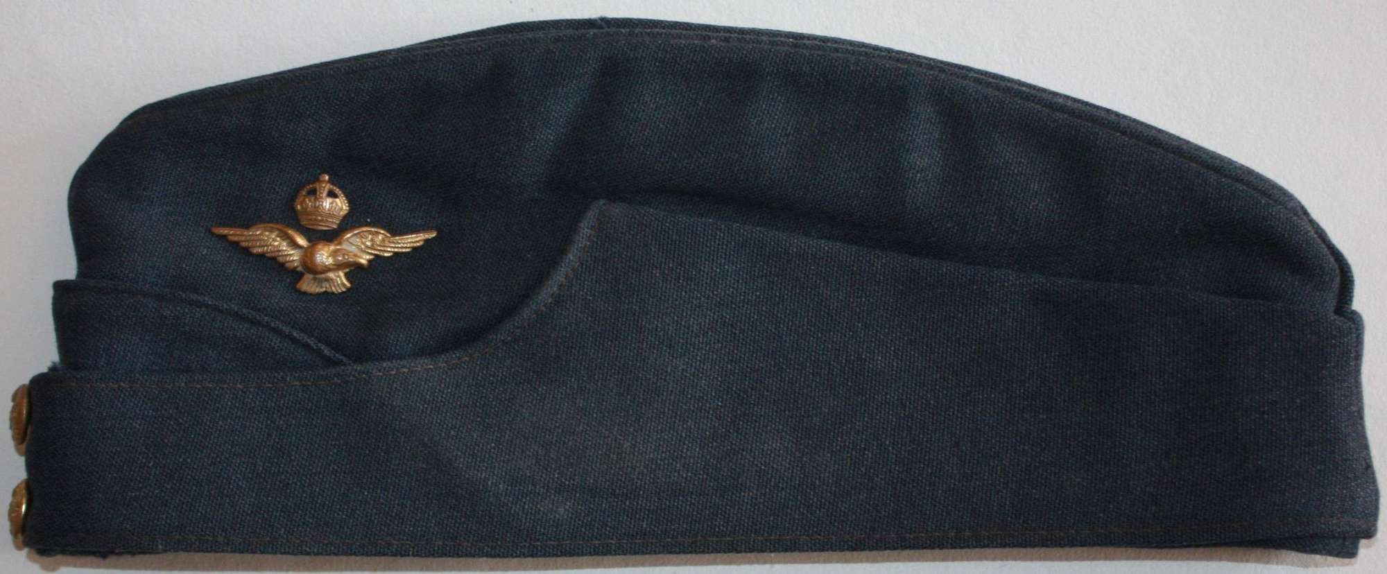 WWII PERIOD RCAF OFFICERS SIDE CAP