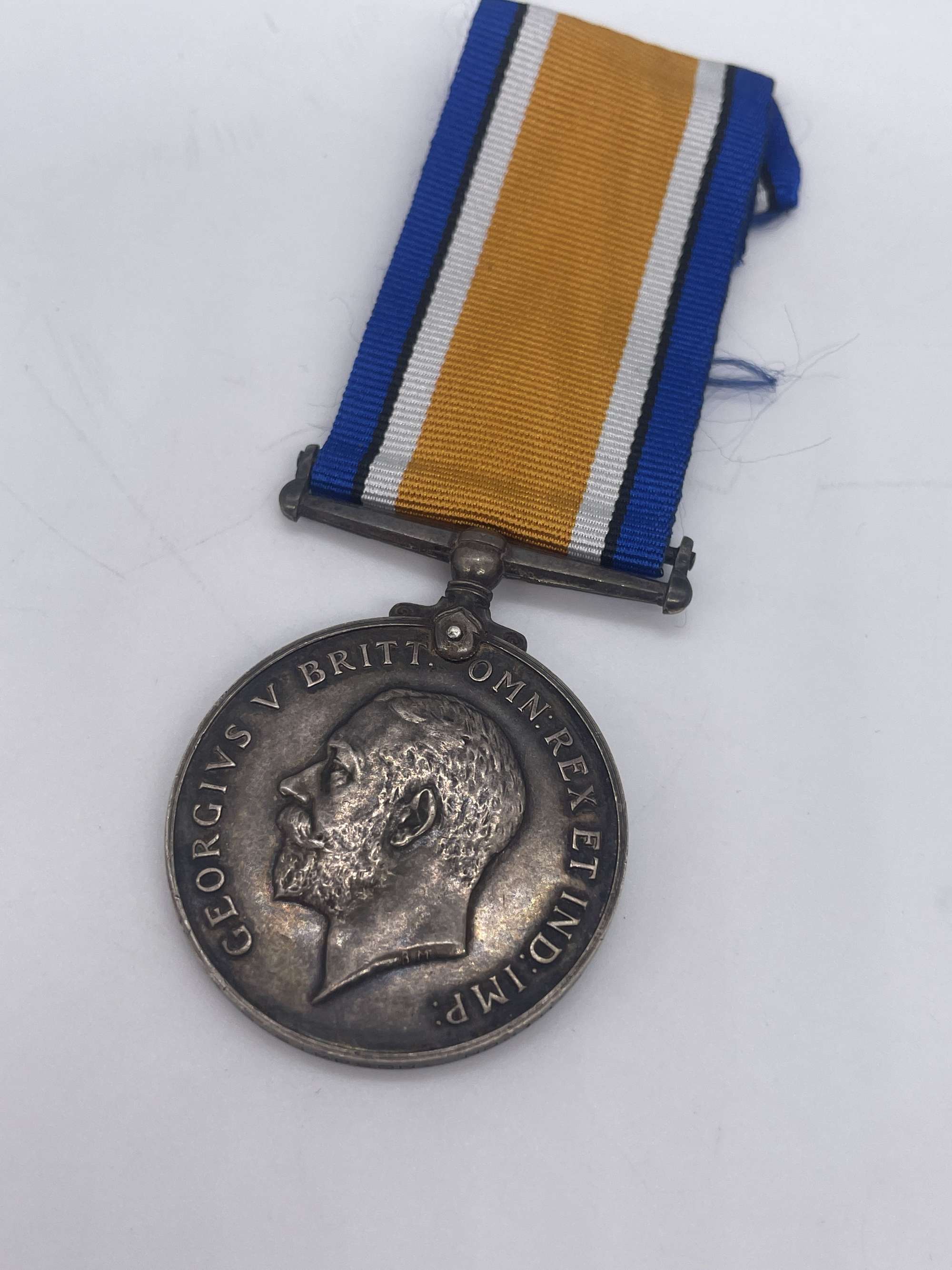 Original World War One British War Medal, Pte. Simpson, Northumberland Fusiliers
