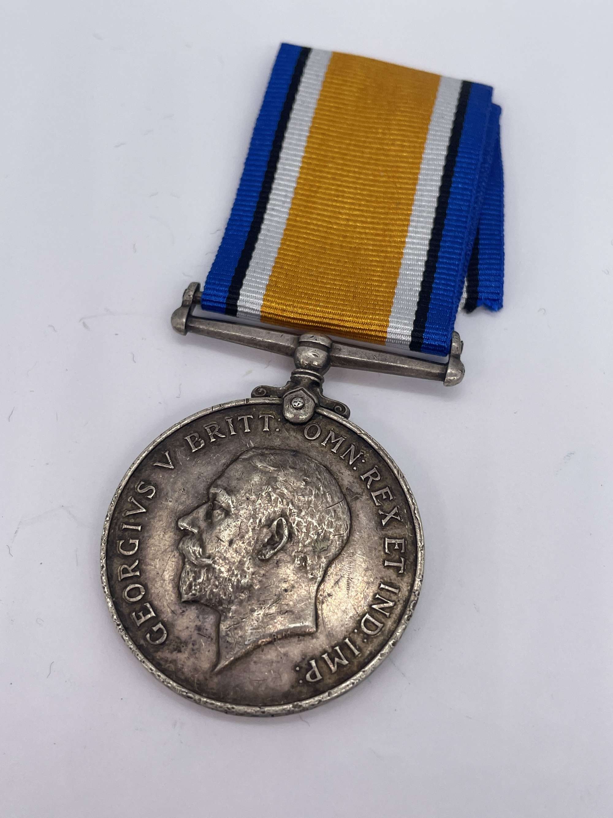Original World War One British War Medal, Pte Chatterton, Royal Army Medical Corps