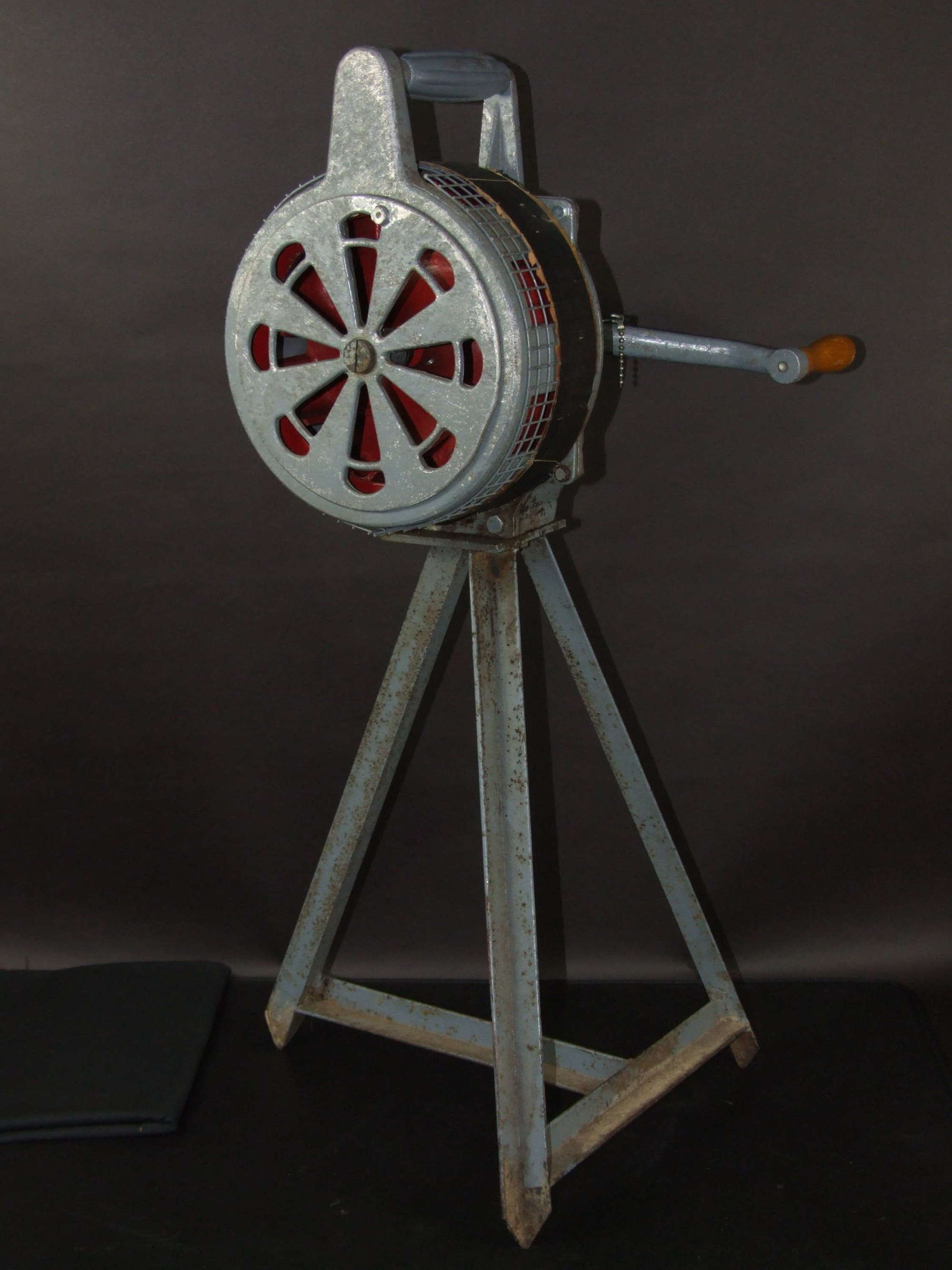 Hand Cranked Portable Air Raid by Carter Nelson, England