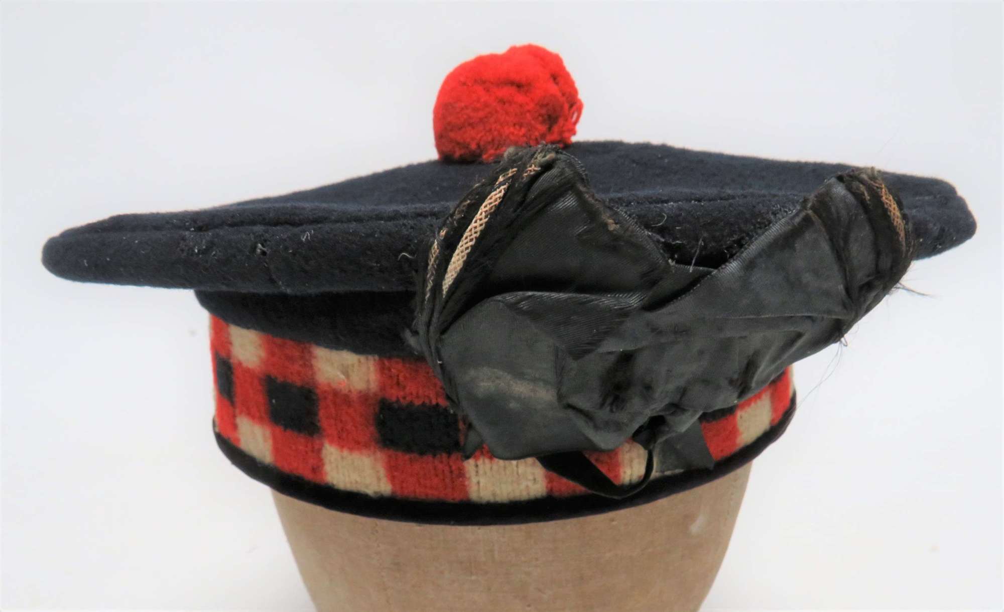 Rare Pre WW1 Edwardian Scottish Kilmarnock Officers Hat