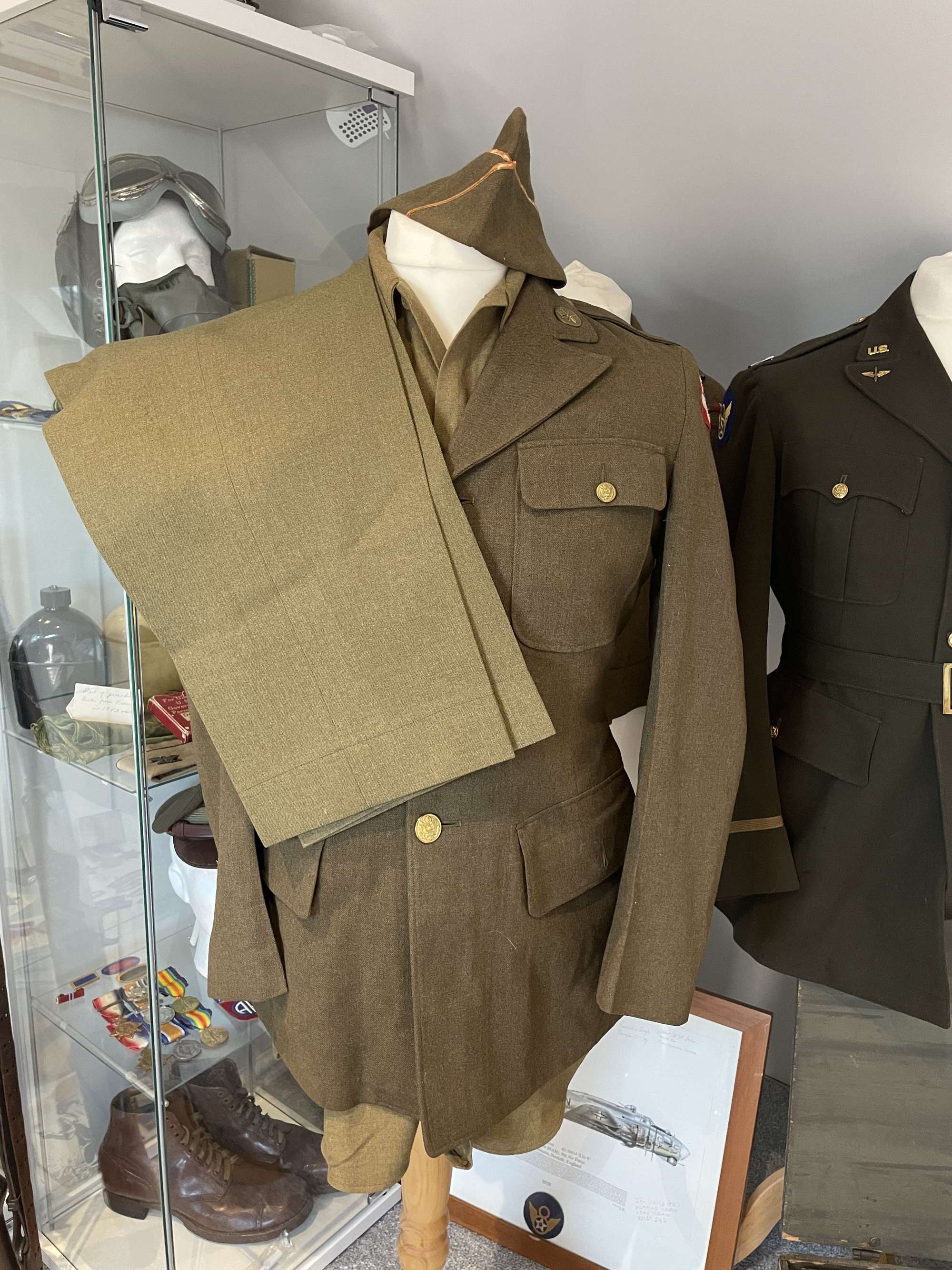 Original American World War Two Era Complete Enlisted Uniform