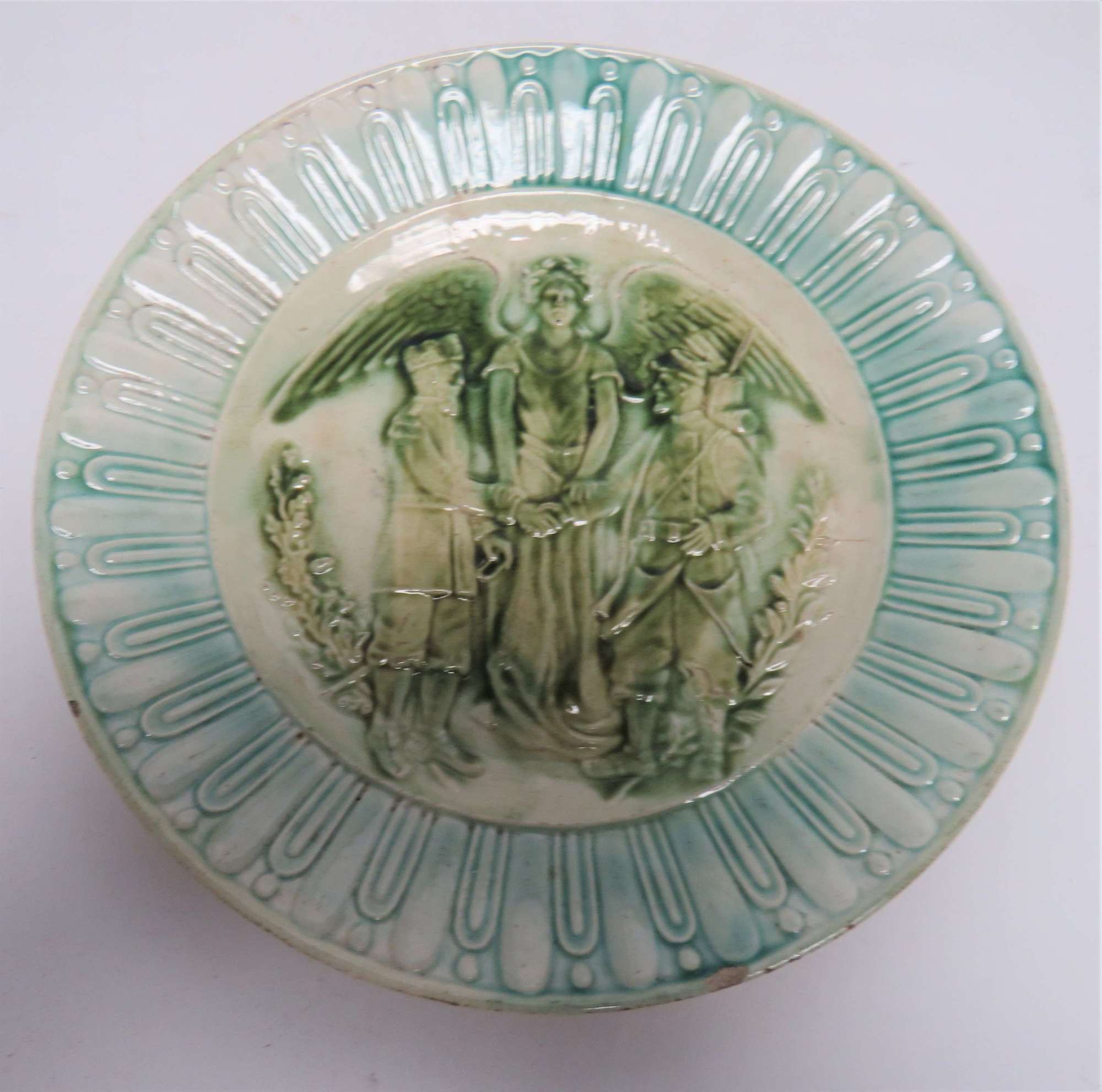 Late 19th Century French Commemorative Plate