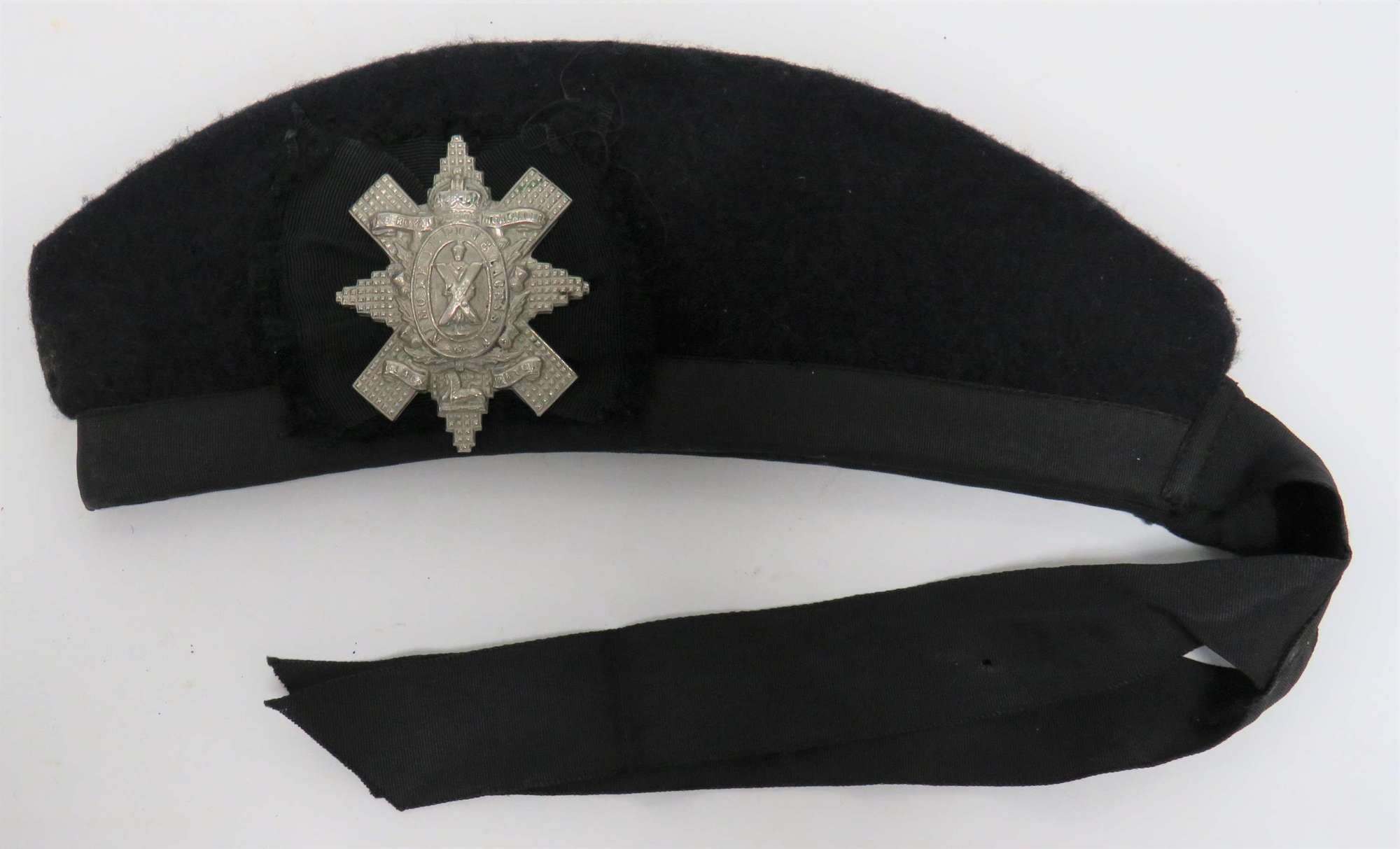 WW2 Pattern Scottish Black Watch Glengarry Hat