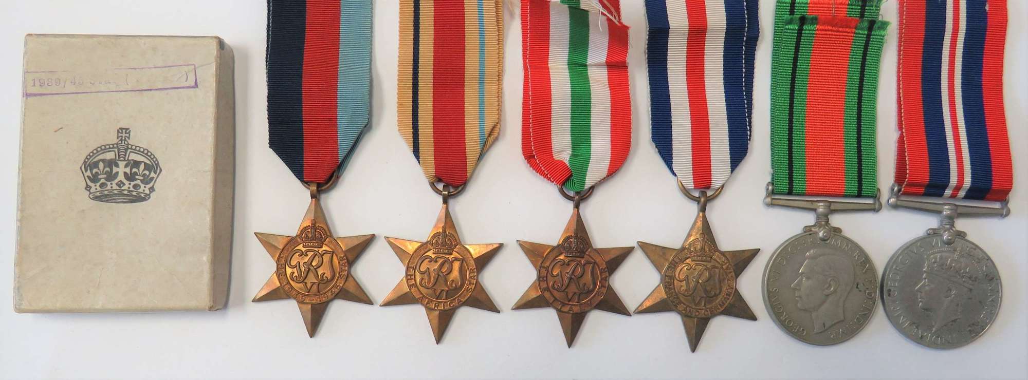 WW2 1939-45 Star Medal Group
