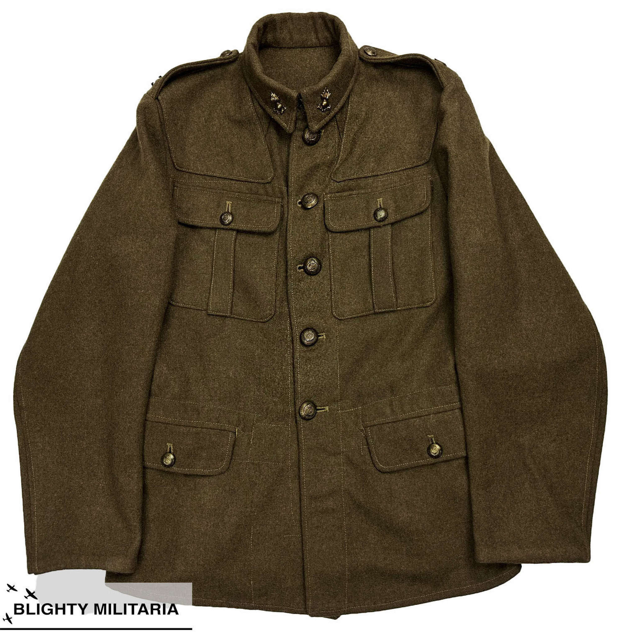Rare Original 1930s Royal Engineers Service Dress Tunic